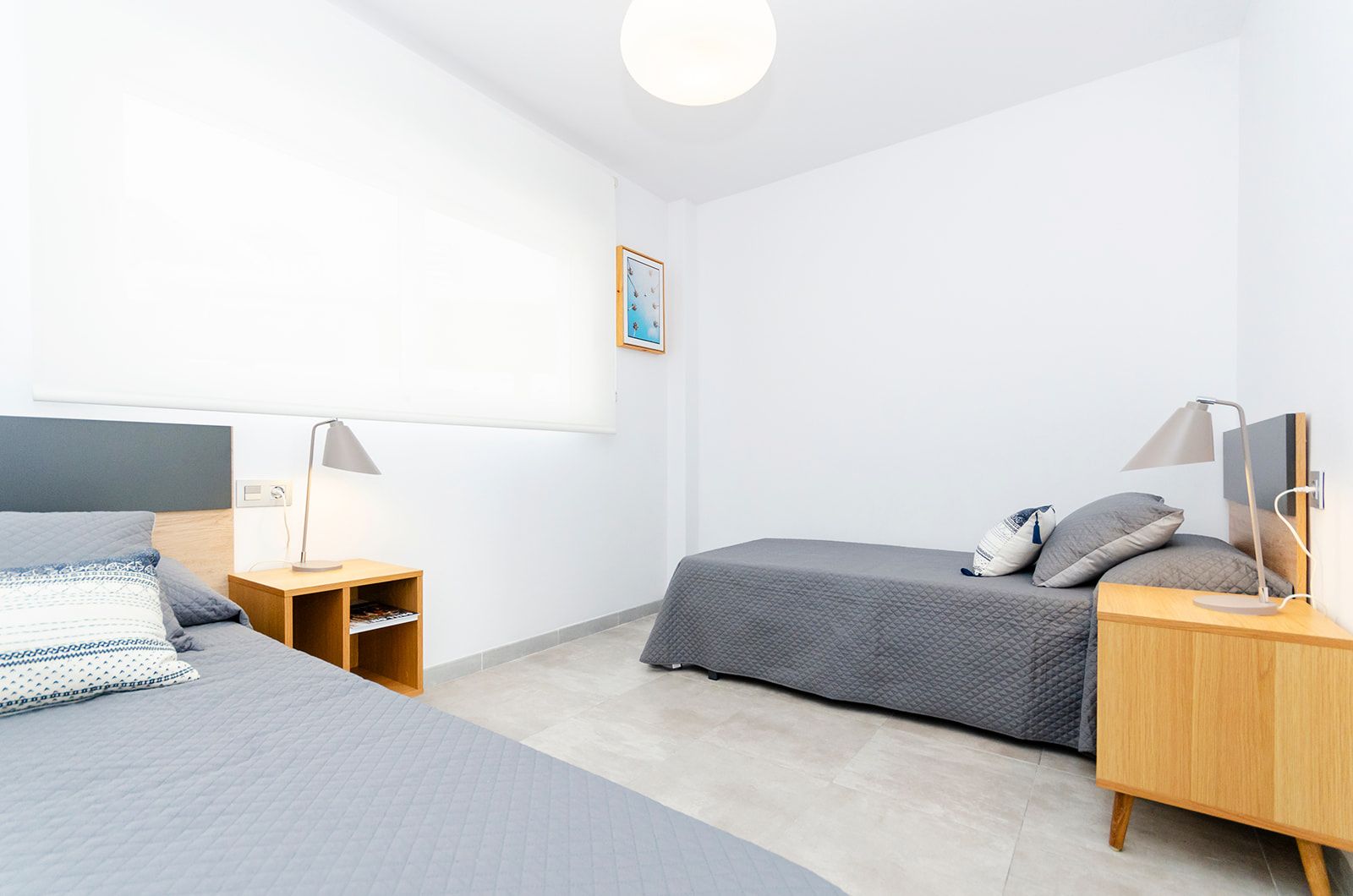 Entrance area of new-build villa in El Limonar, Torrevieja