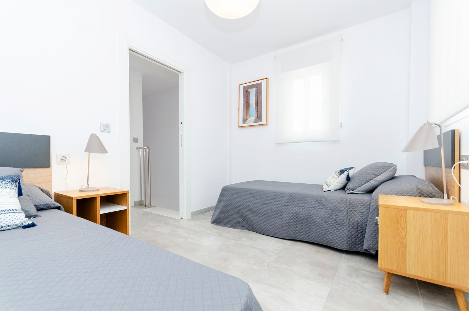 Open-plan living area in 3-bedroom villa, El Limonar, Torrevieja