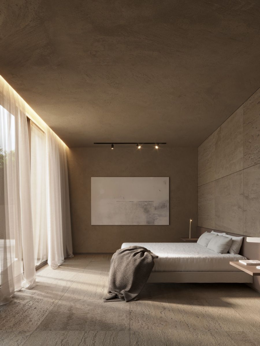 Open-plan kitchen and dining space in new-build villa, Bello Horizonte
