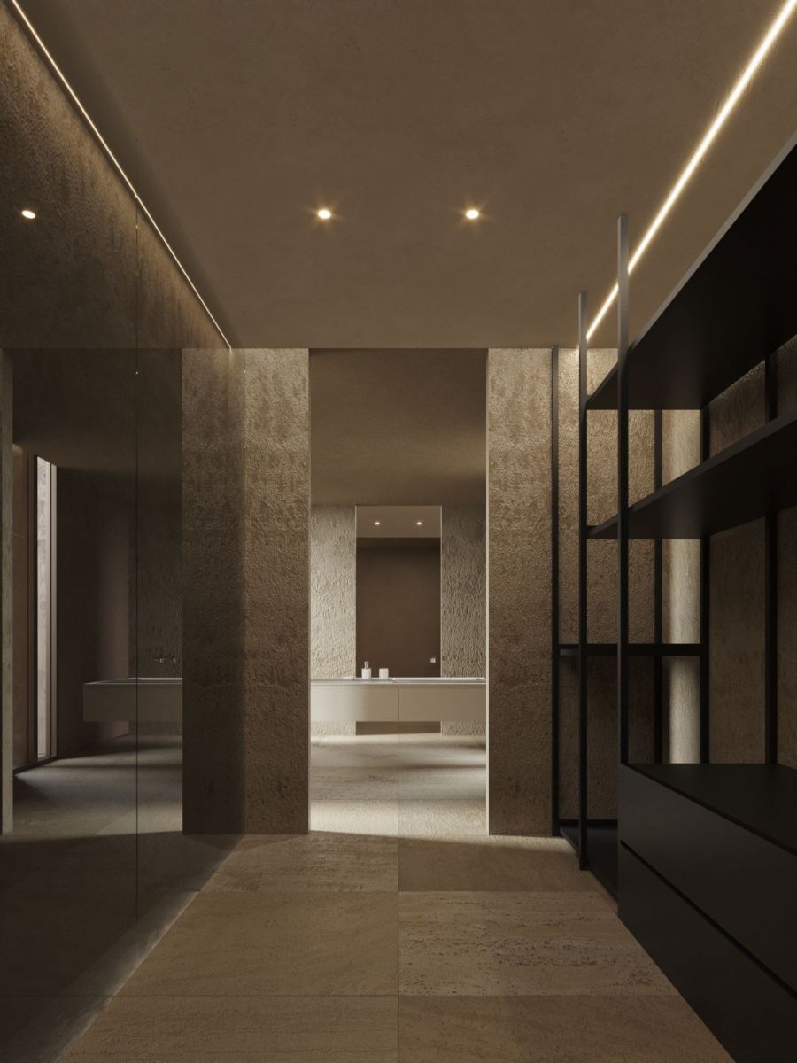 Bathroom with shower in new-build villa, Bello Horizonte, La Nucía