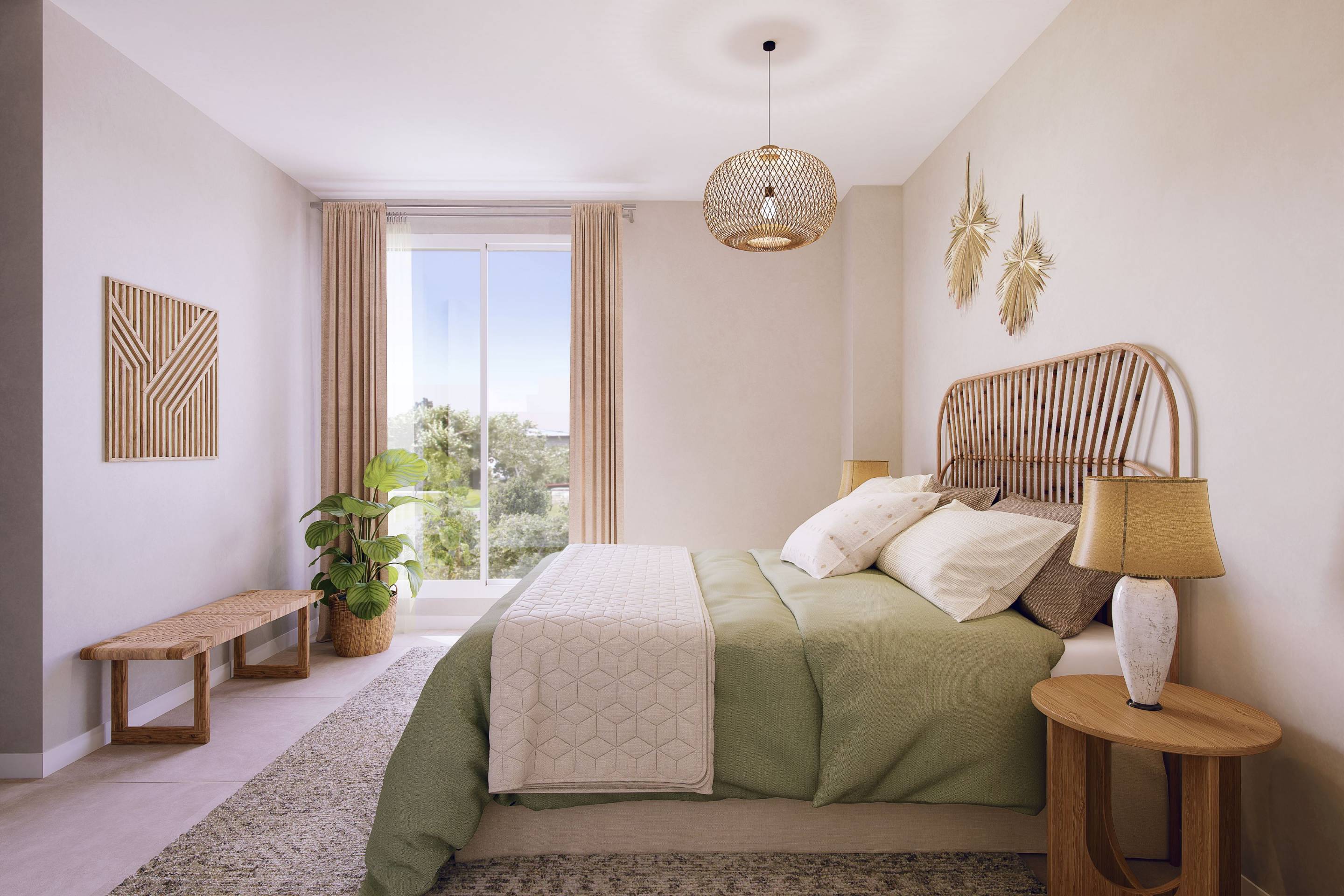 Parking or garage level in new-build development, El Pinillo, Torremolinos