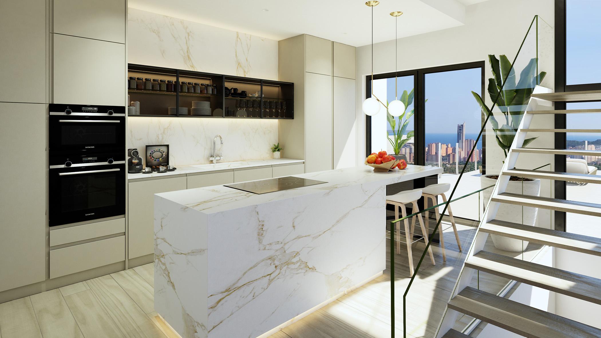 Second bedroom in 4-bedroom new-build villa, Camporrosso Village, Finestrat