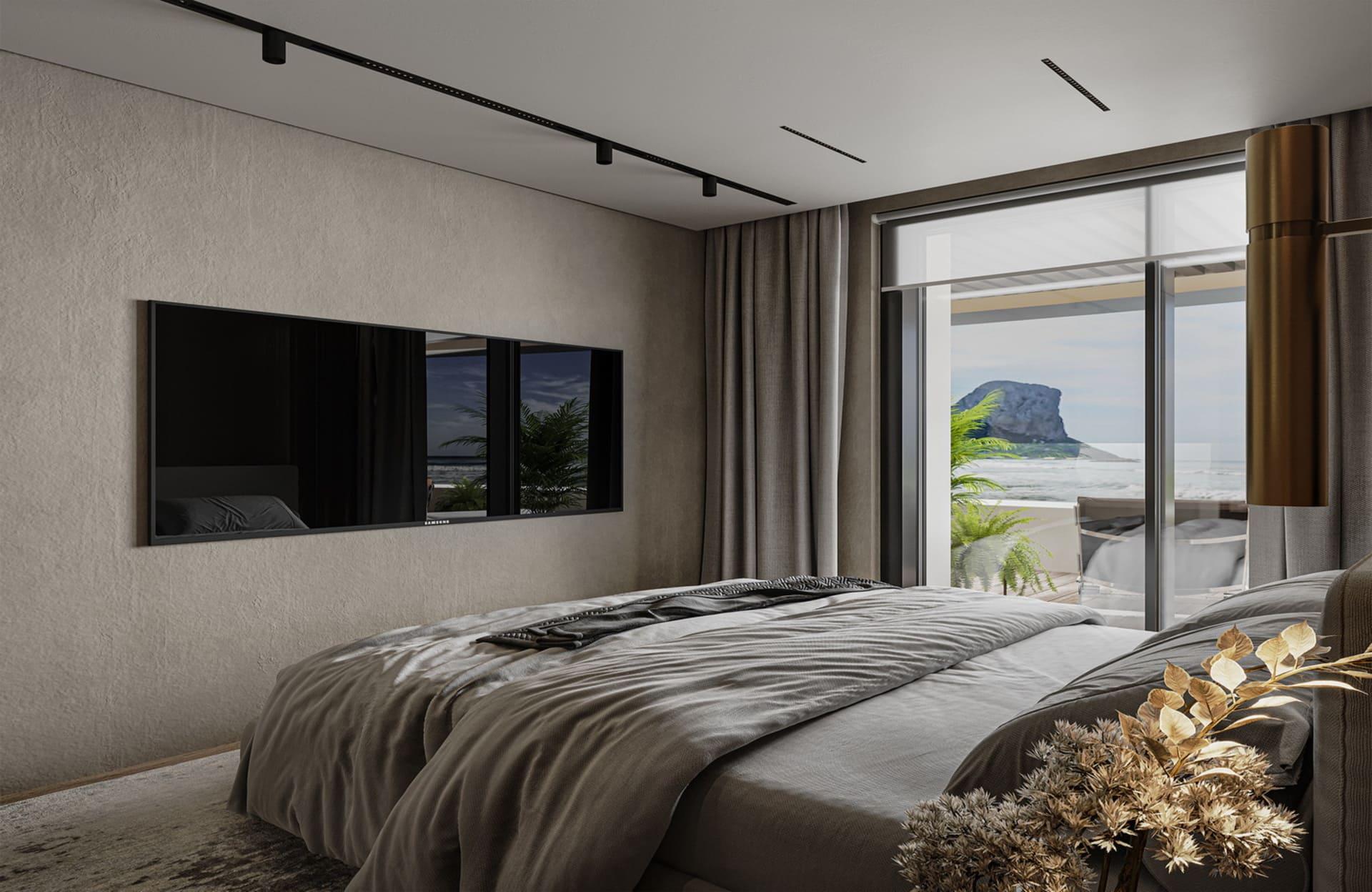 Second bathroom in 3-bedroom apartment, Ifach, Calpe