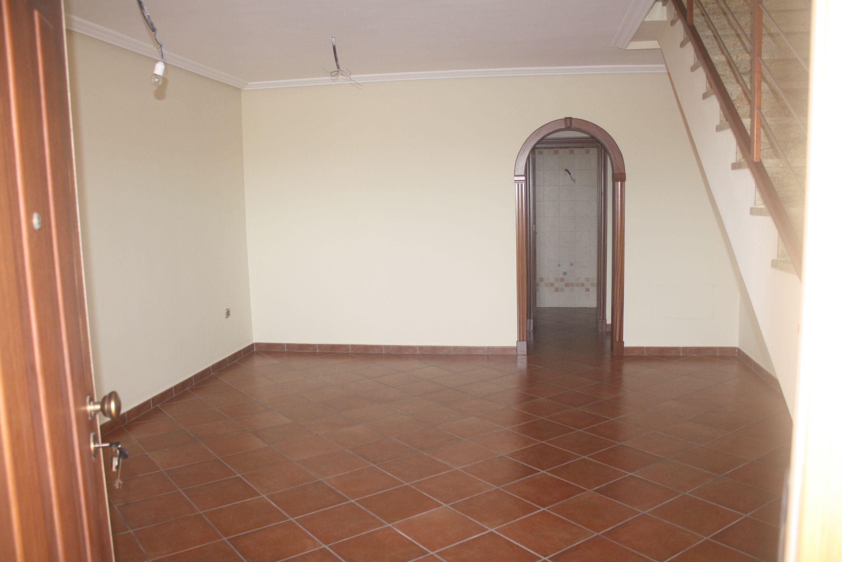 Front entrance of new-build townhouse, Los Balcones, Torrevieja
