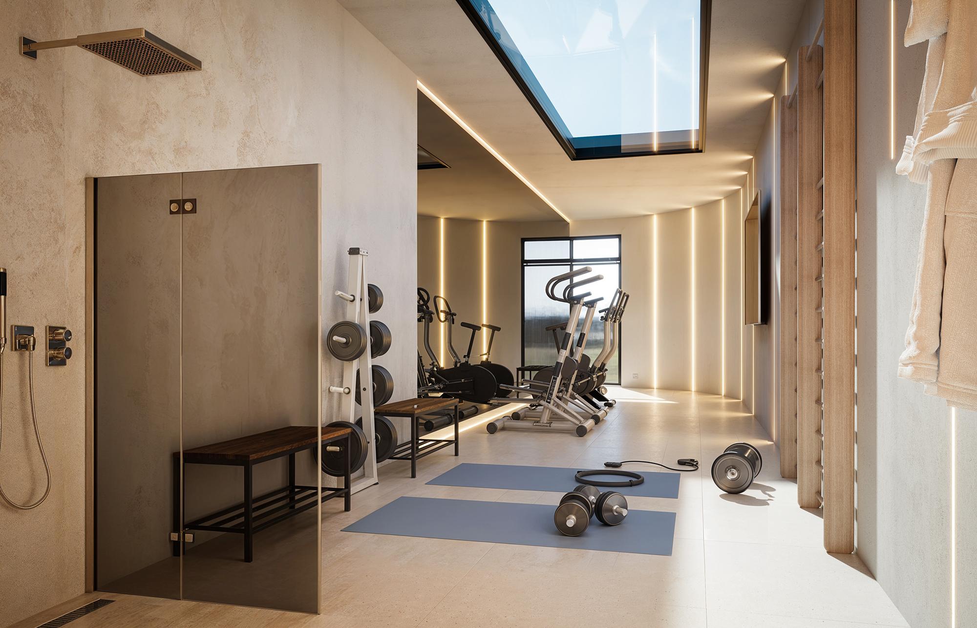 Interior view of penthouse in Torreblanca del Sol, Fuengirola