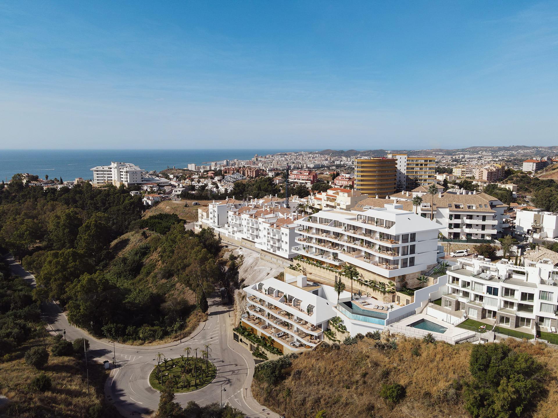 Entrance of the penthouse in Torreblanca del Sol, Fuengirola (view 26)