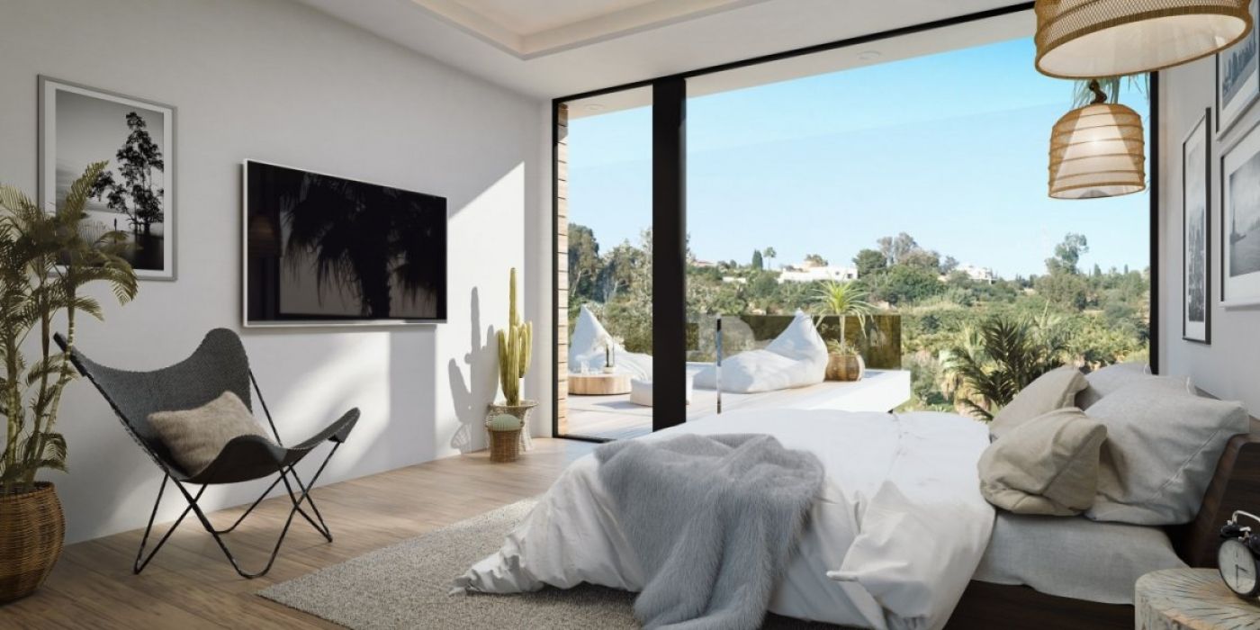 Kitchen in 4-bedroom new-build villa, Estepona
