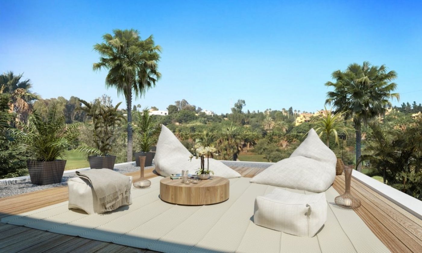 Main bedroom in 4-bedroom new-build villa, Estepona