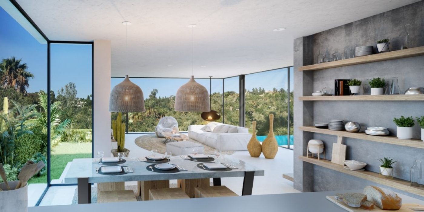 Bathroom in 4-bedroom new-build villa, Estepona