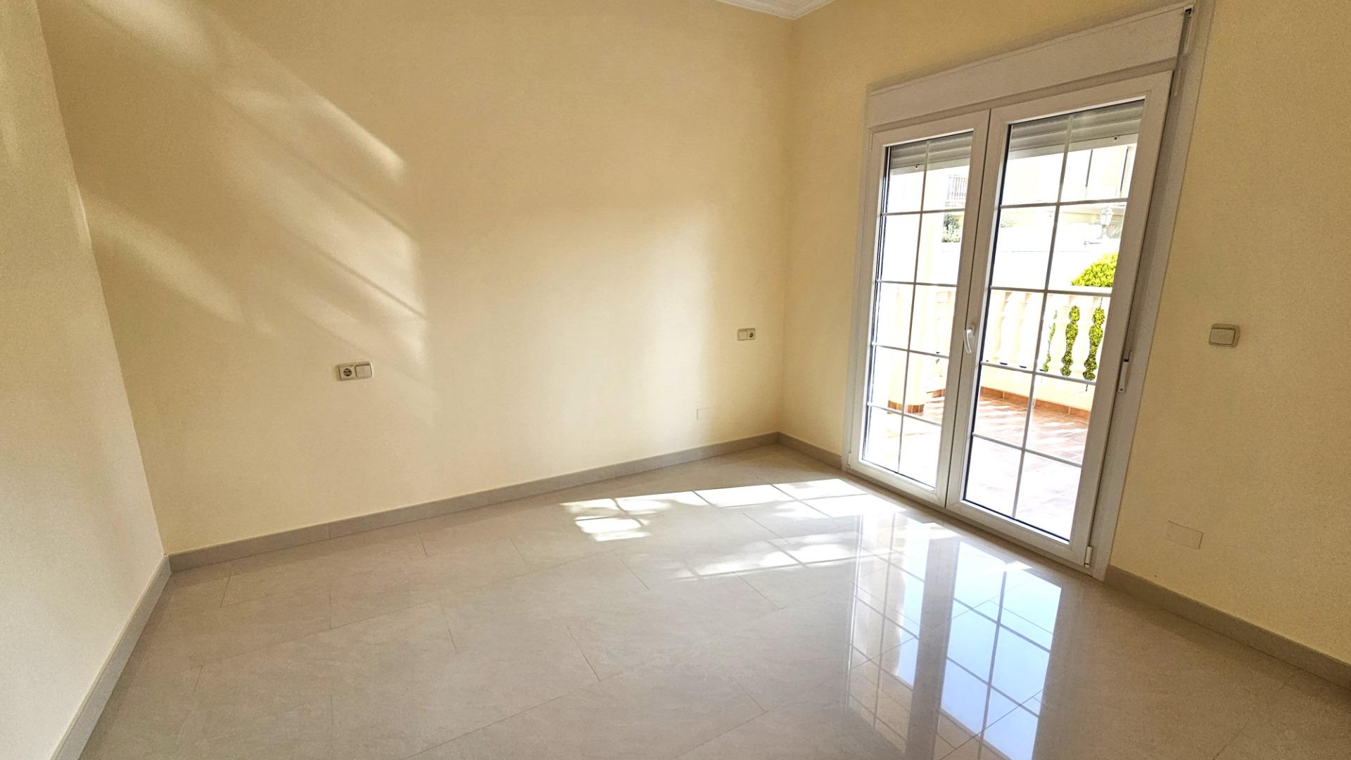 Hallway of the villa in La caleta, Cabo Roig