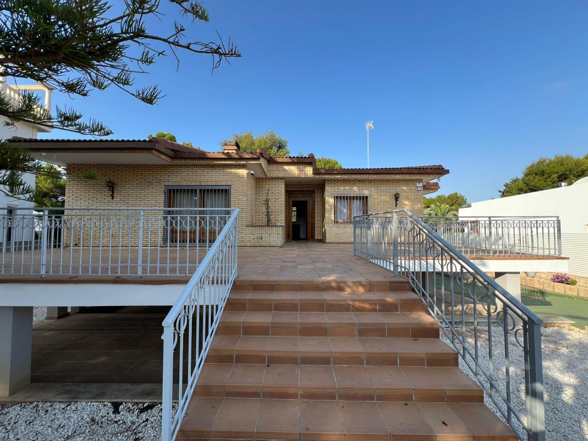 Hallway of the villa in Campoamor, Orihuela Costa