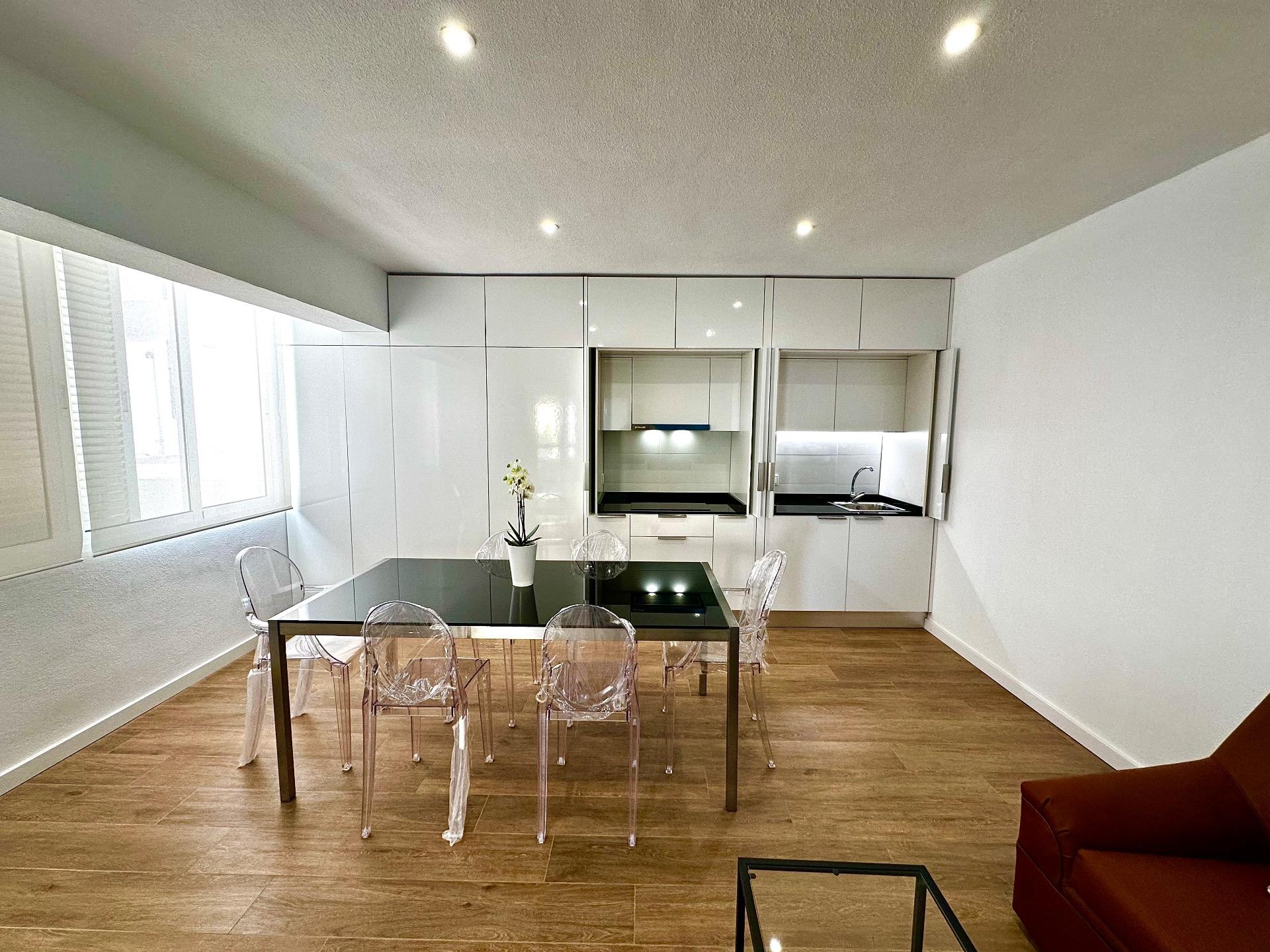 Kitchen area in apartment, Centro