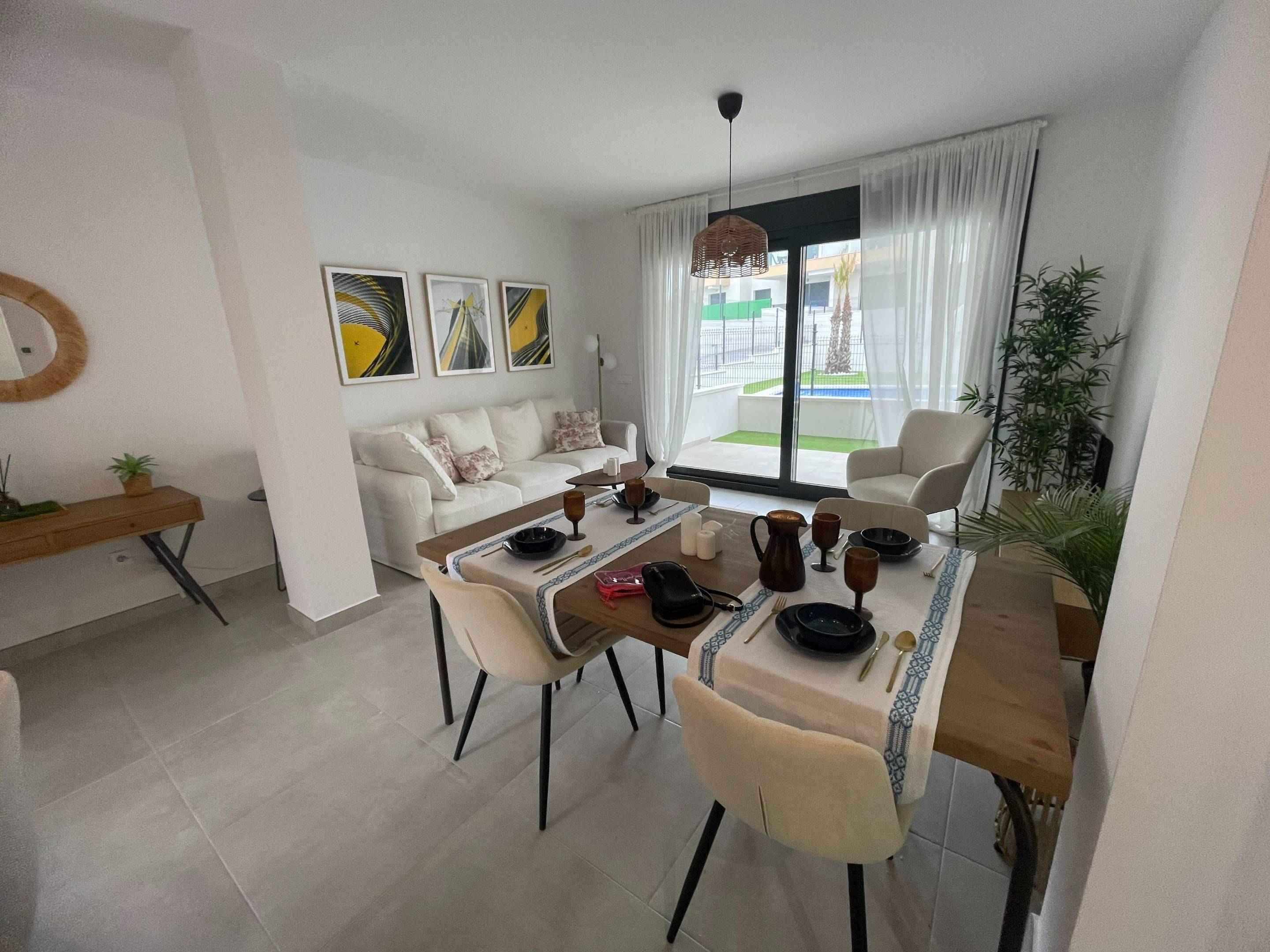 Neighbourhood view of the duplex in PAU 26, Orihuela Costa