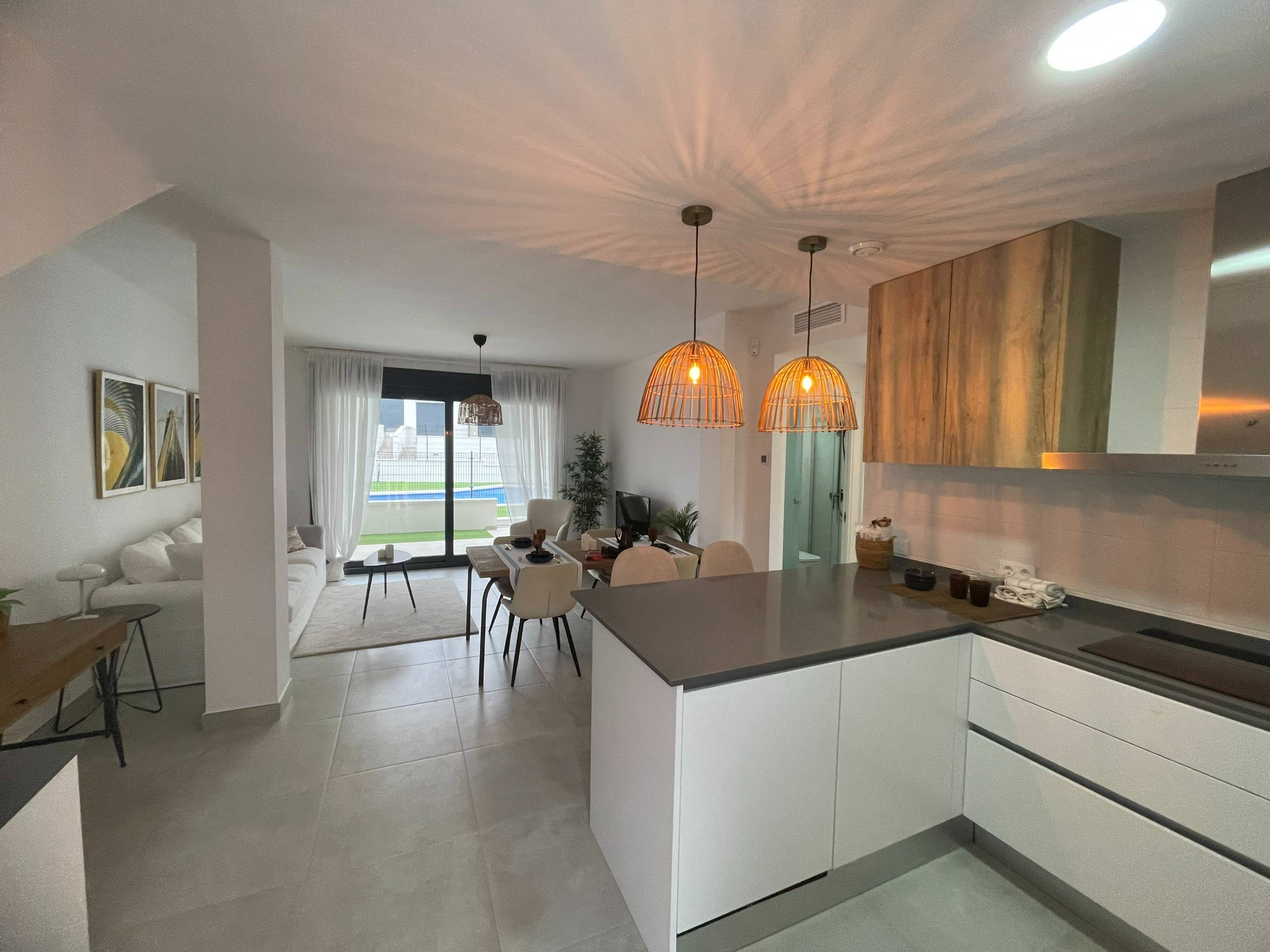 Interior view of duplex in PAU 26, Orihuela Costa