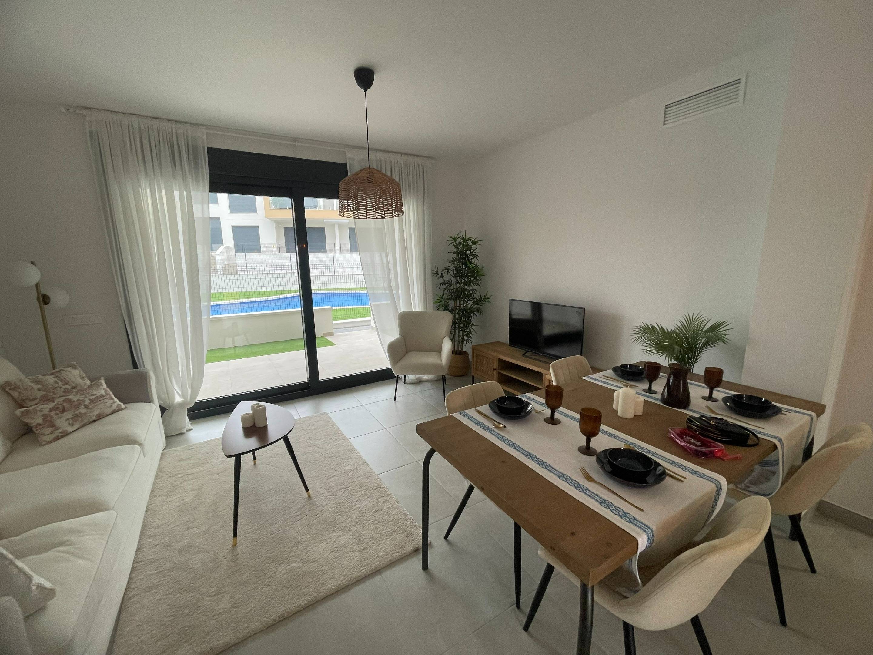 Hallway of the duplex in PAU 26, Orihuela Costa (view 22)