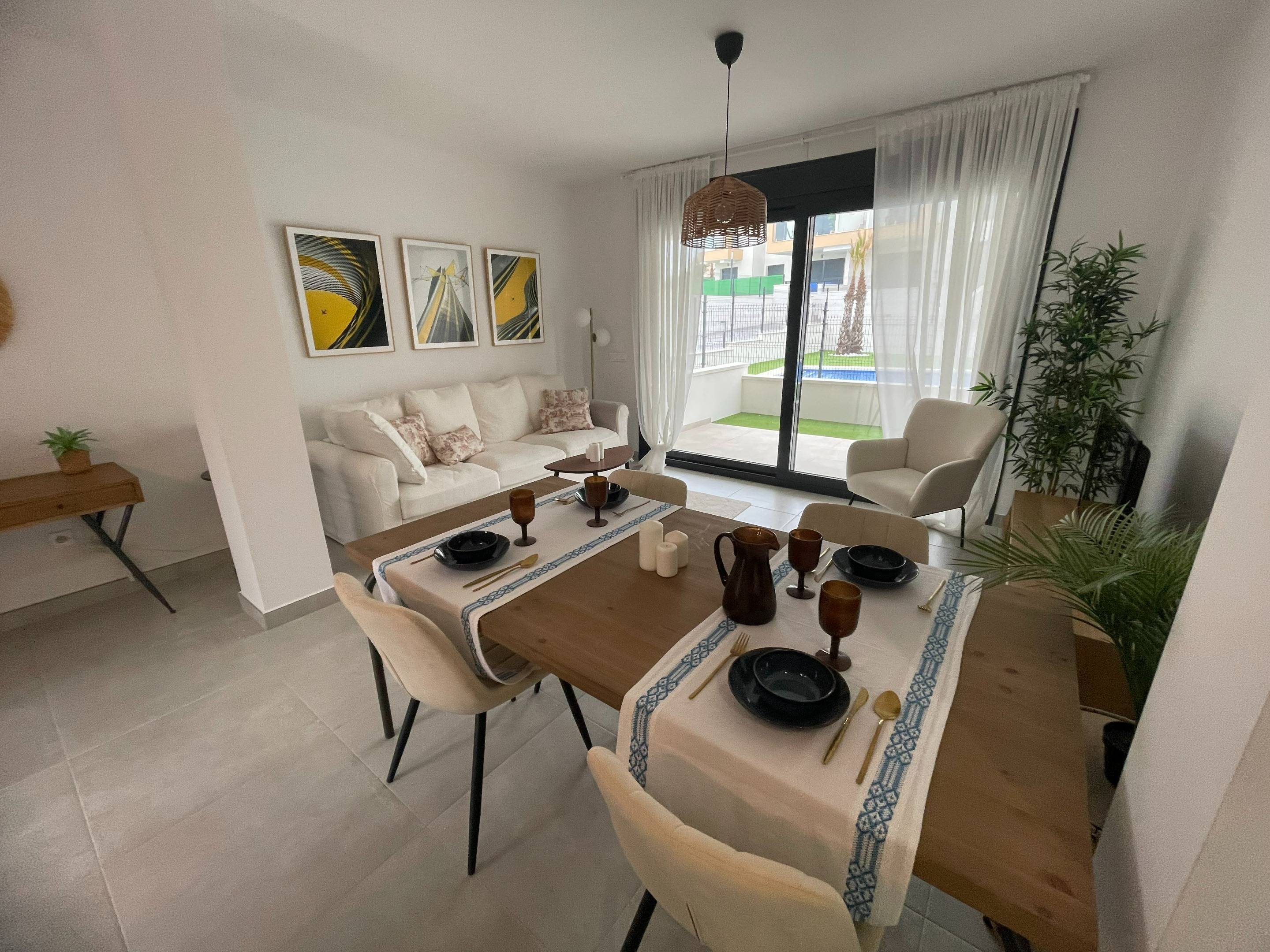 Neighbourhood view of the duplex in PAU 26, Orihuela Costa (view 29)