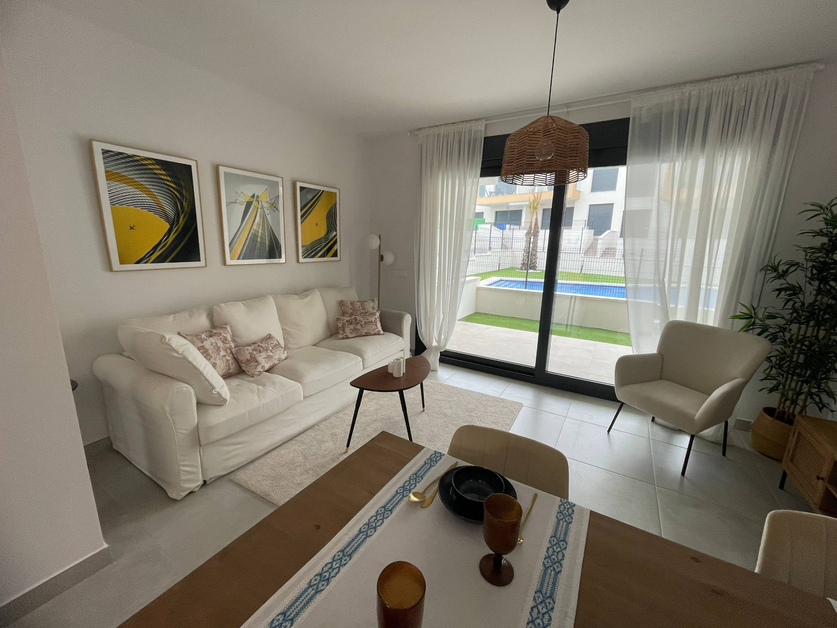 Building detail of the duplex in PAU 26, Orihuela Costa (view 31)