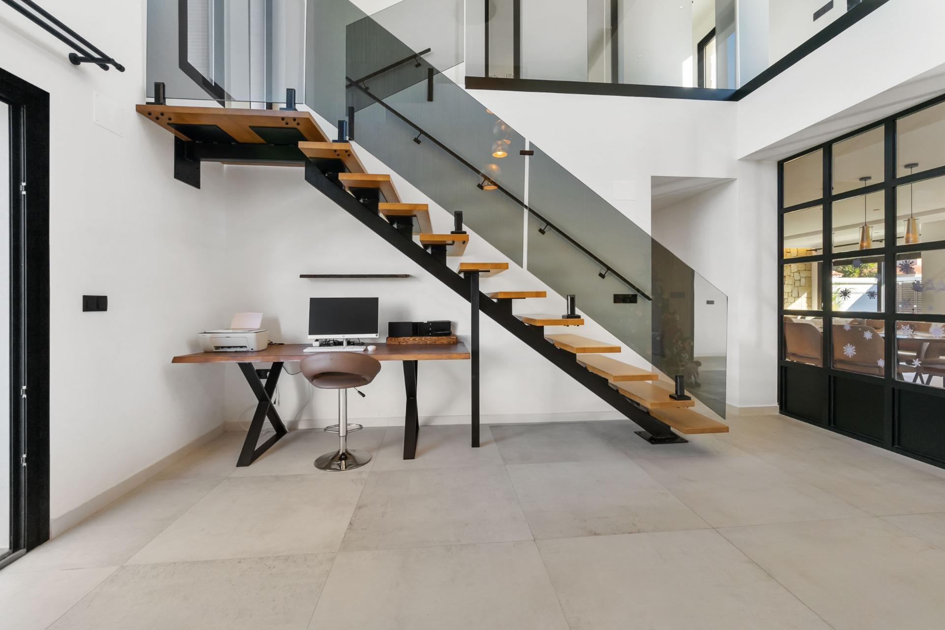 Stairwell of the villa in Torreta Florida, Torrevieja