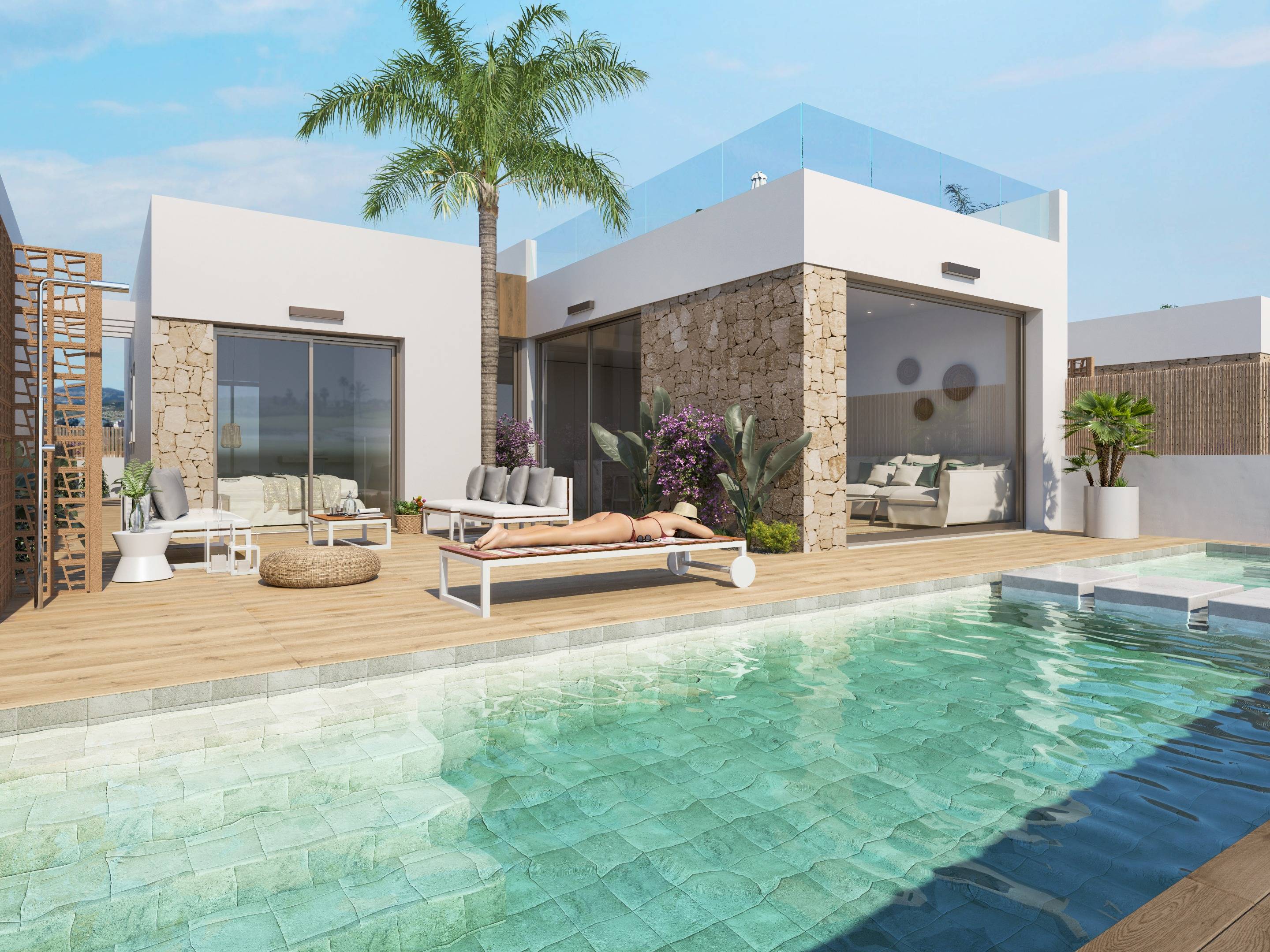 Storage area of the villa in Los Dolores, Murcia