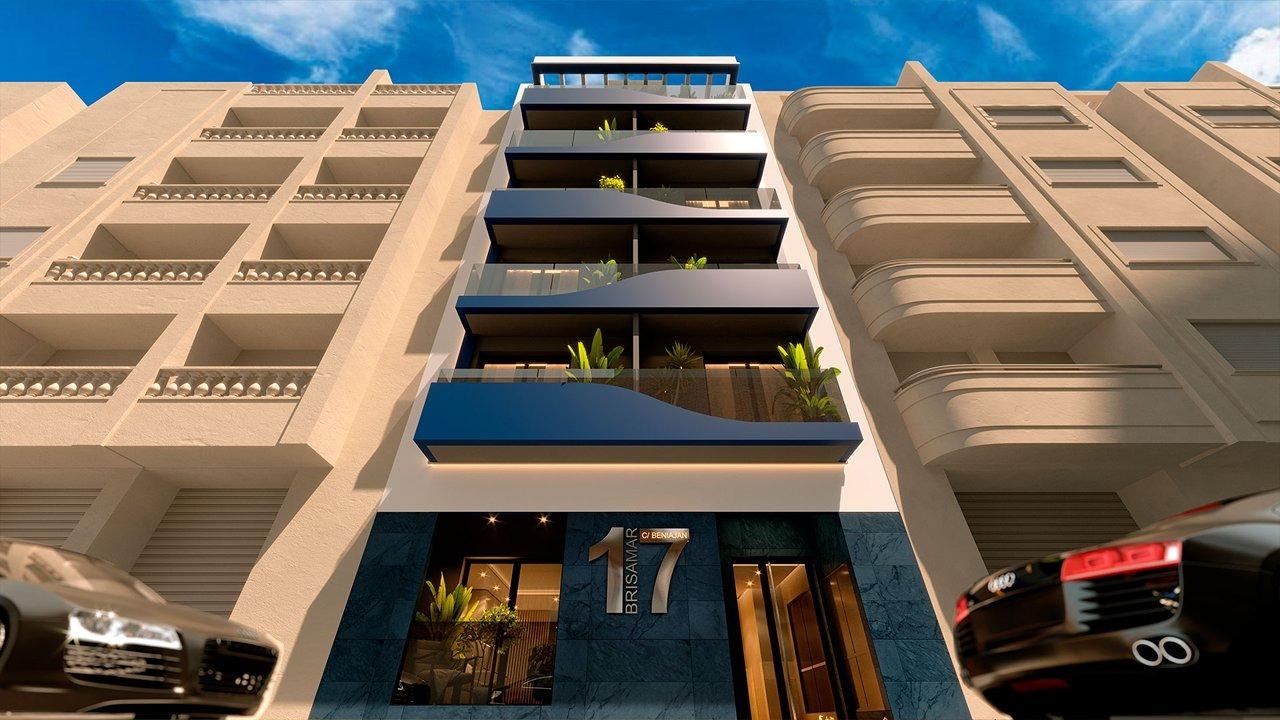Entrance hall of 2-bedroom apartment, Brisamar, Acequion