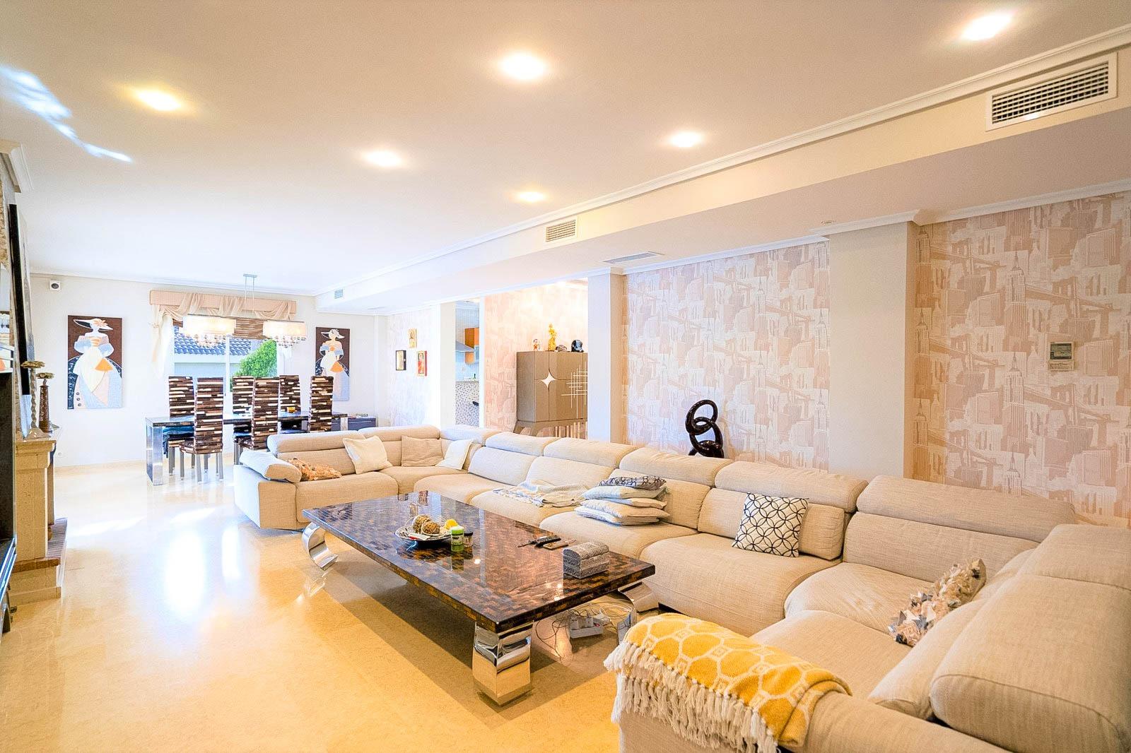 Interior view of villa in Torre la mata, Torrevieja