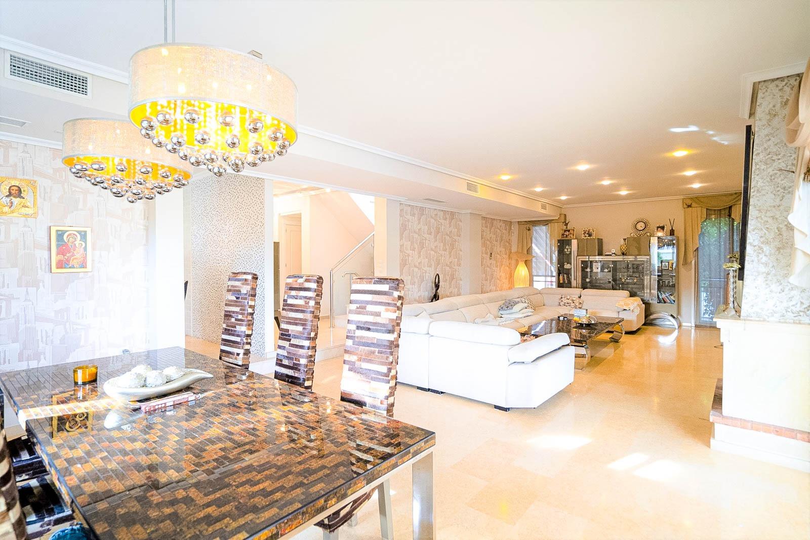 Second view of the villa interior, Torre la mata