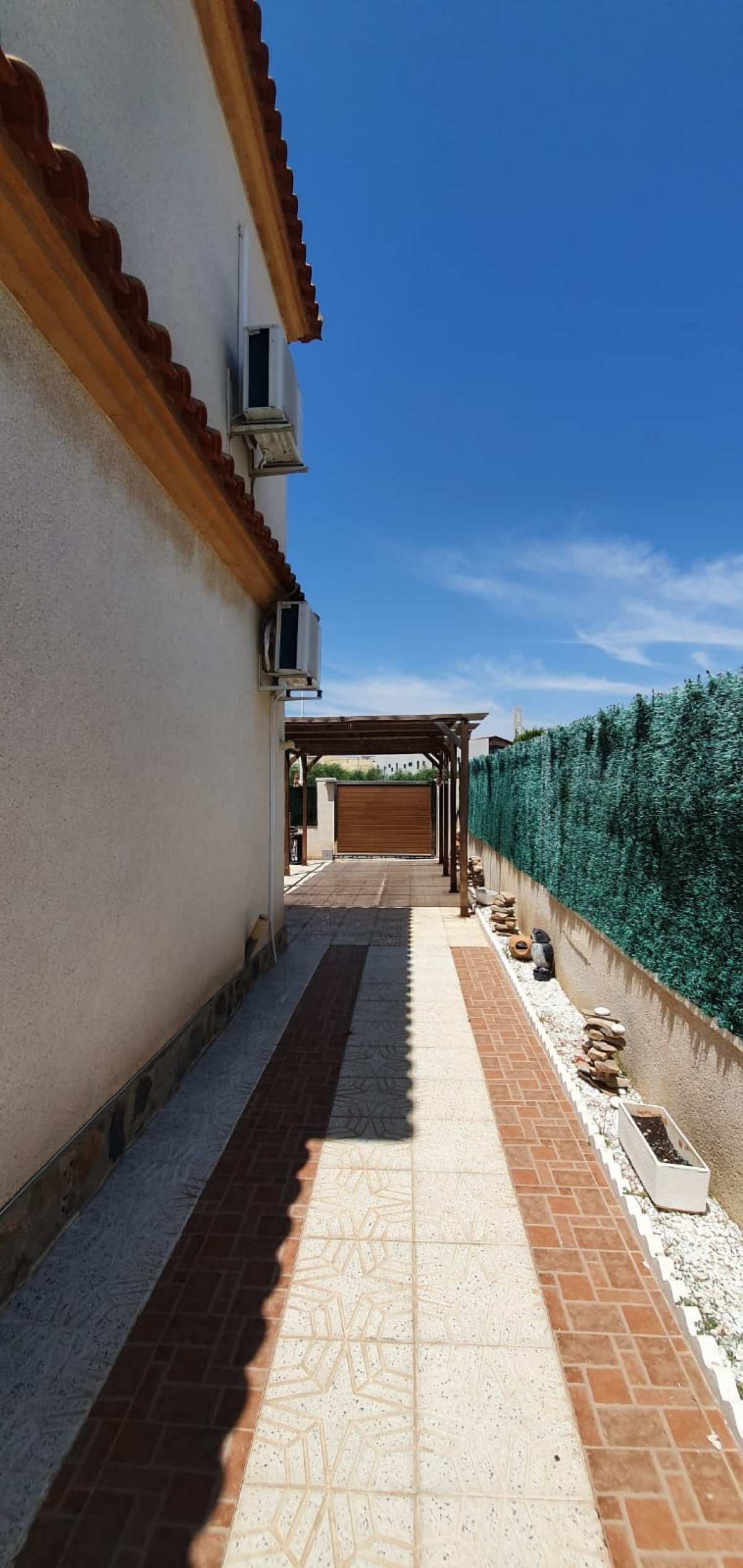Complex grounds of the villa in Torre la mata, Torrevieja