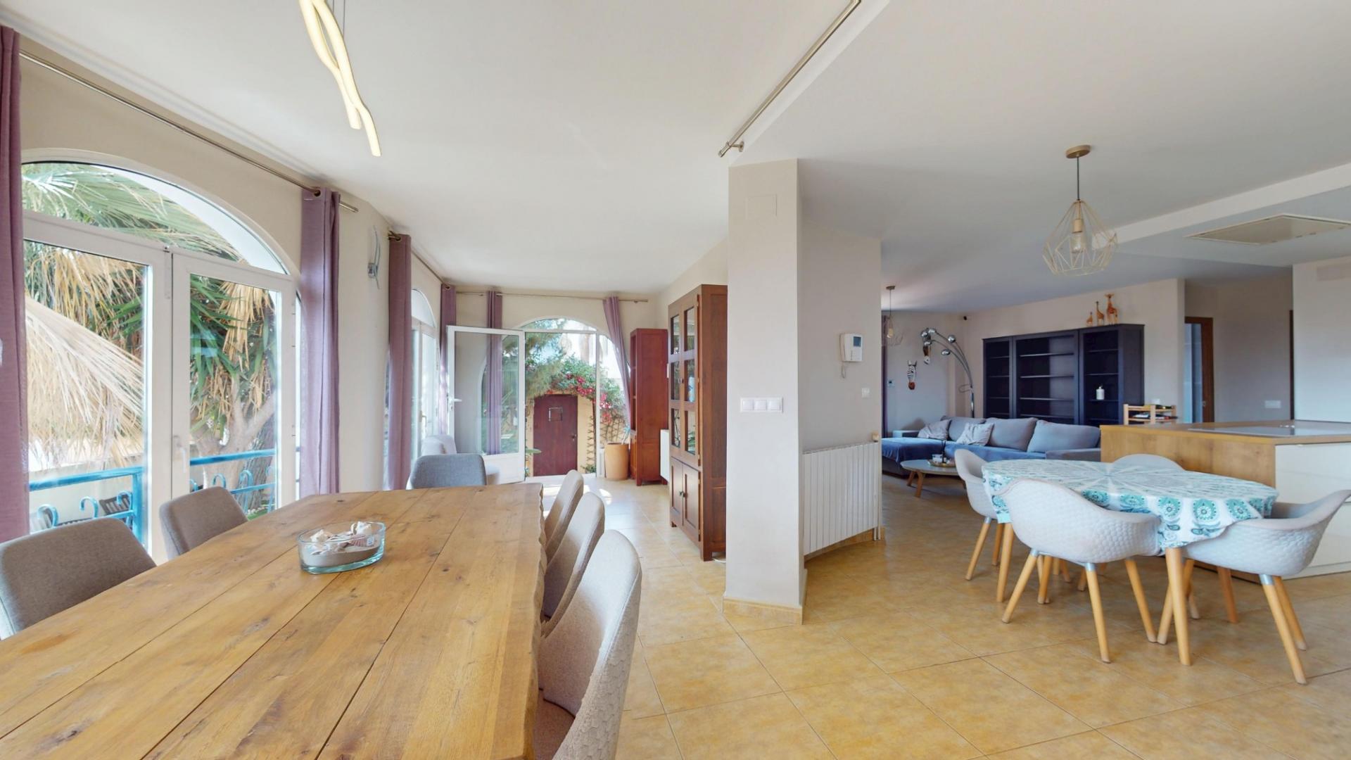 Street view of the villa in La Zenia, Orihuela Costa