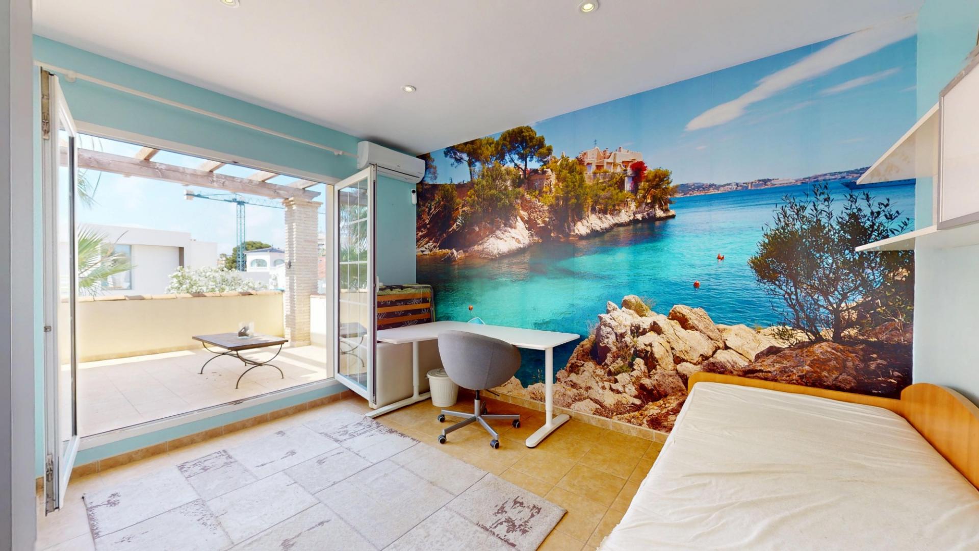 Neighbourhood view of the villa in La Zenia, Orihuela Costa