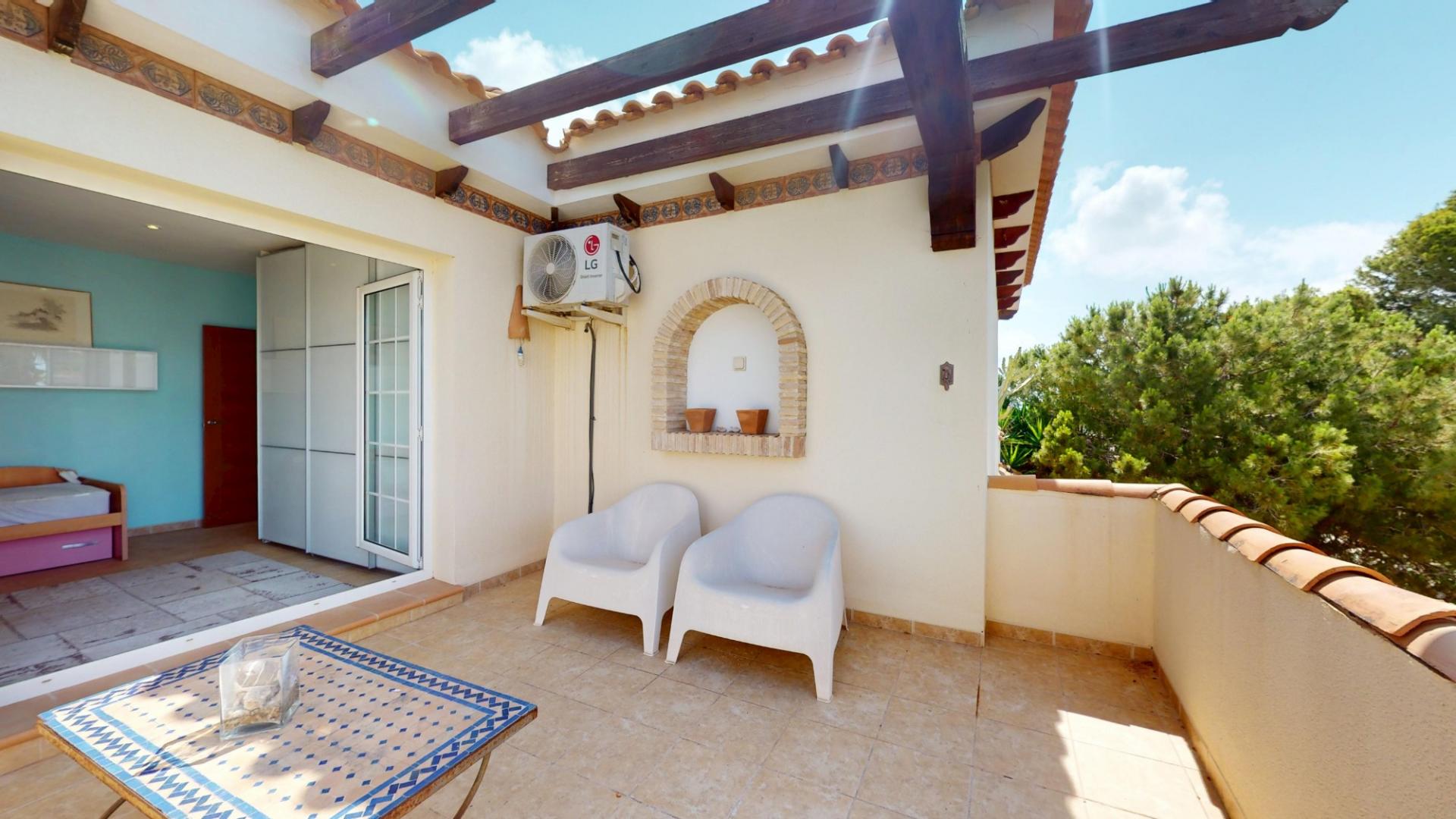 Stairwell of the villa in La Zenia, Orihuela Costa (view 25)