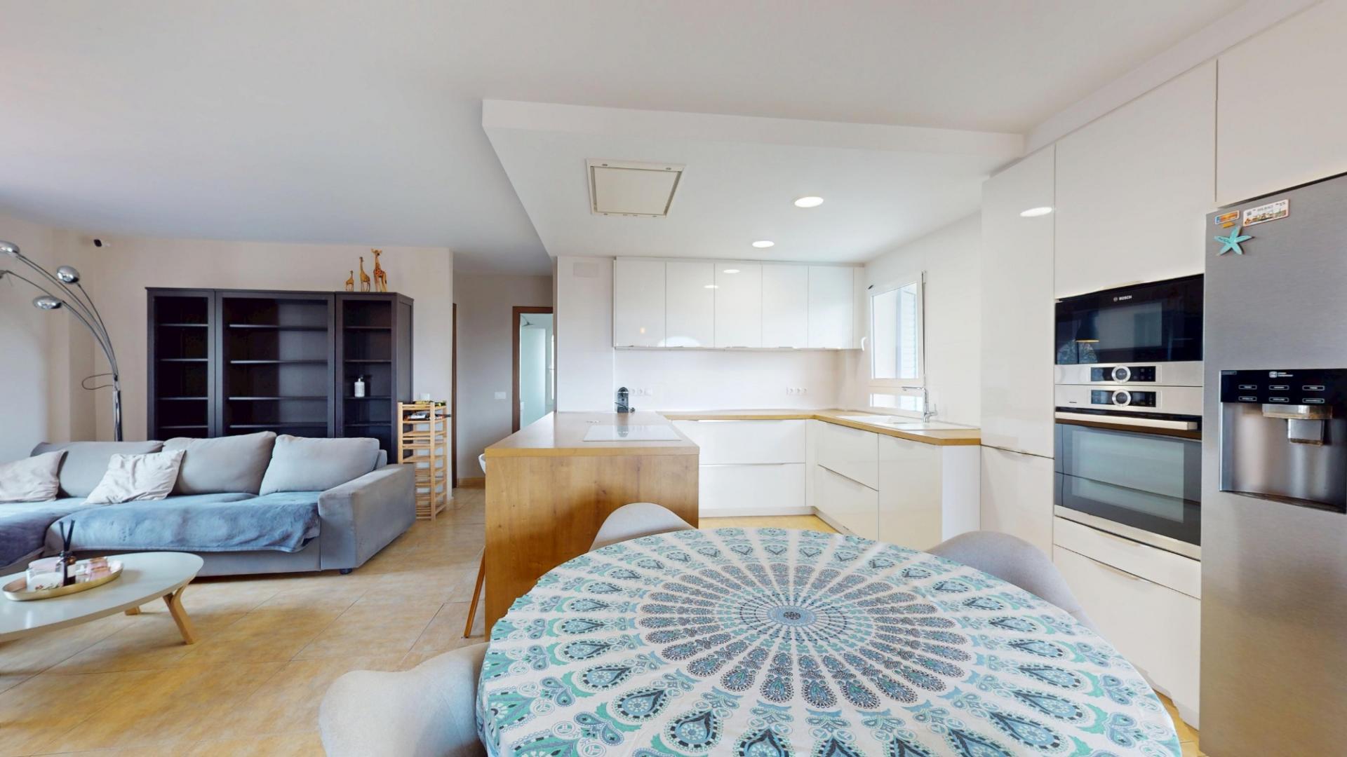 Living area in 5-bedroom villa, La Zenia