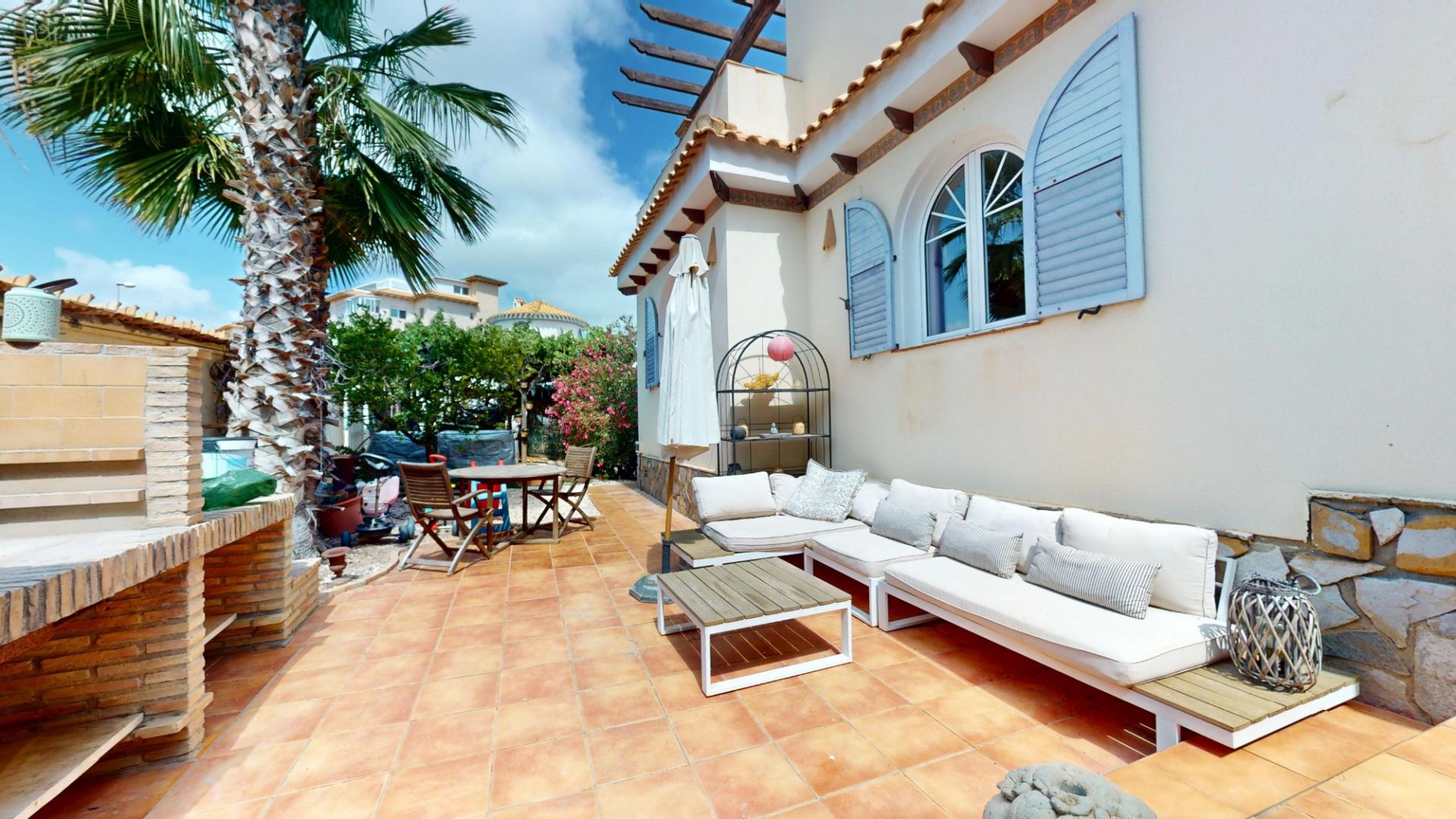 Kitchen area in villa, La Zenia