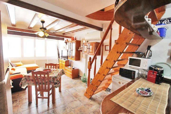 Bedroom in 2-bedroom duplex, CERVANTES-PLAYA