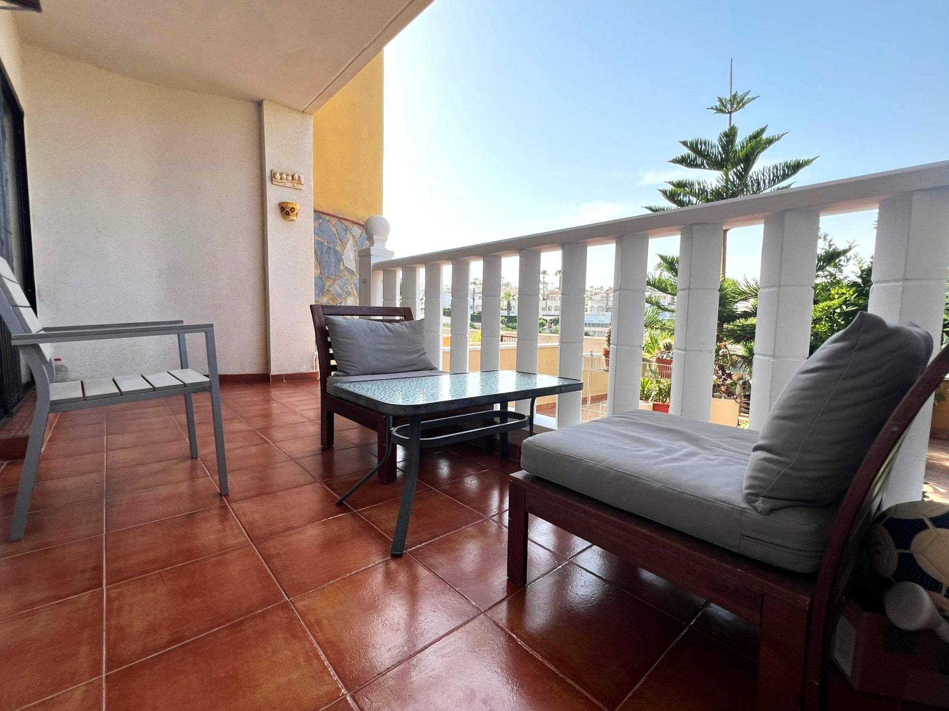 Parking area of the apartment in Montezenia, Orihuela Costa