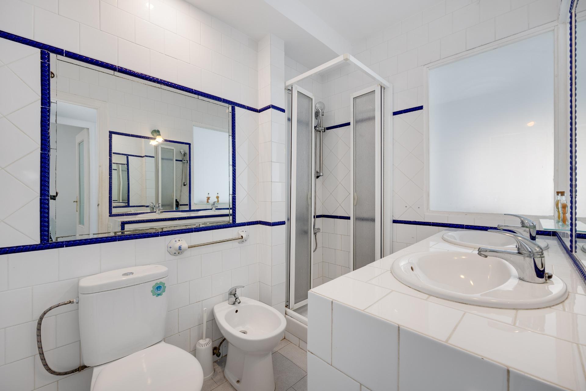 Hallway of the bungalow in Playa de los Naufragos, Torrevieja