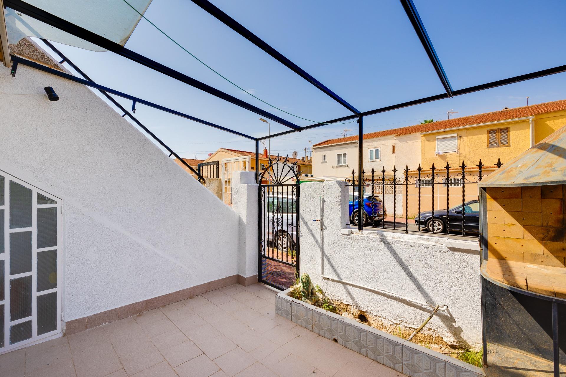 Stairwell of the bungalow in Playa de los Naufragos, Torrevieja