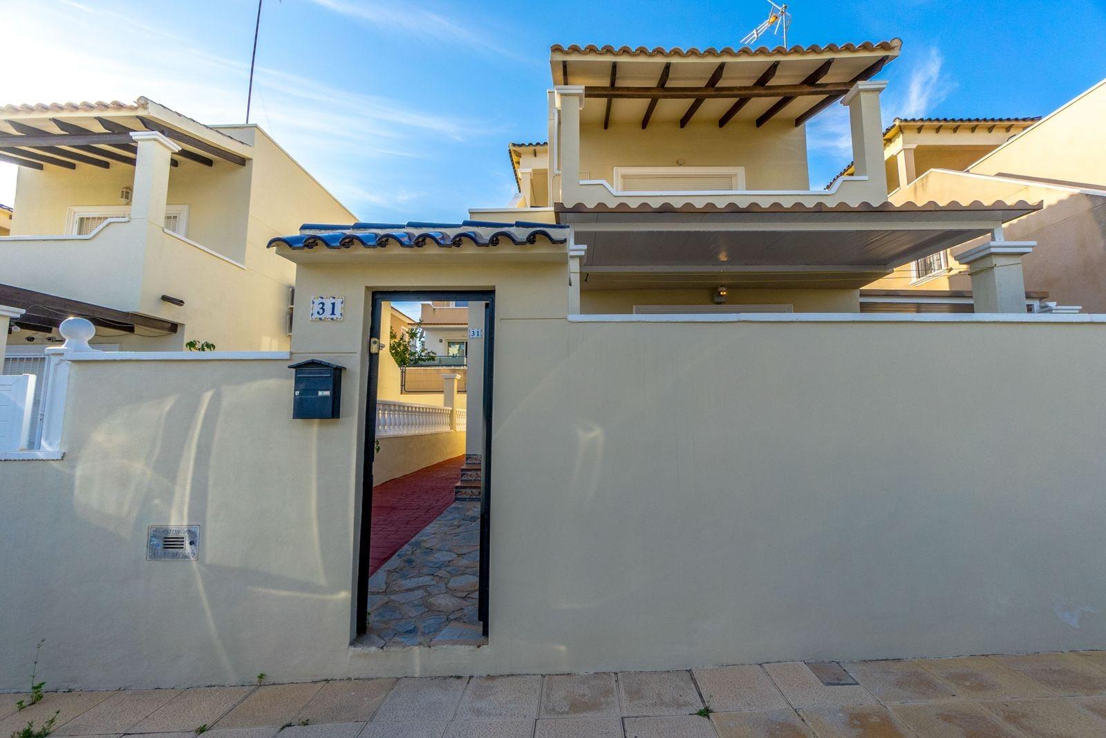 Entrance of the villa in El galán, San Miguel De Salinas