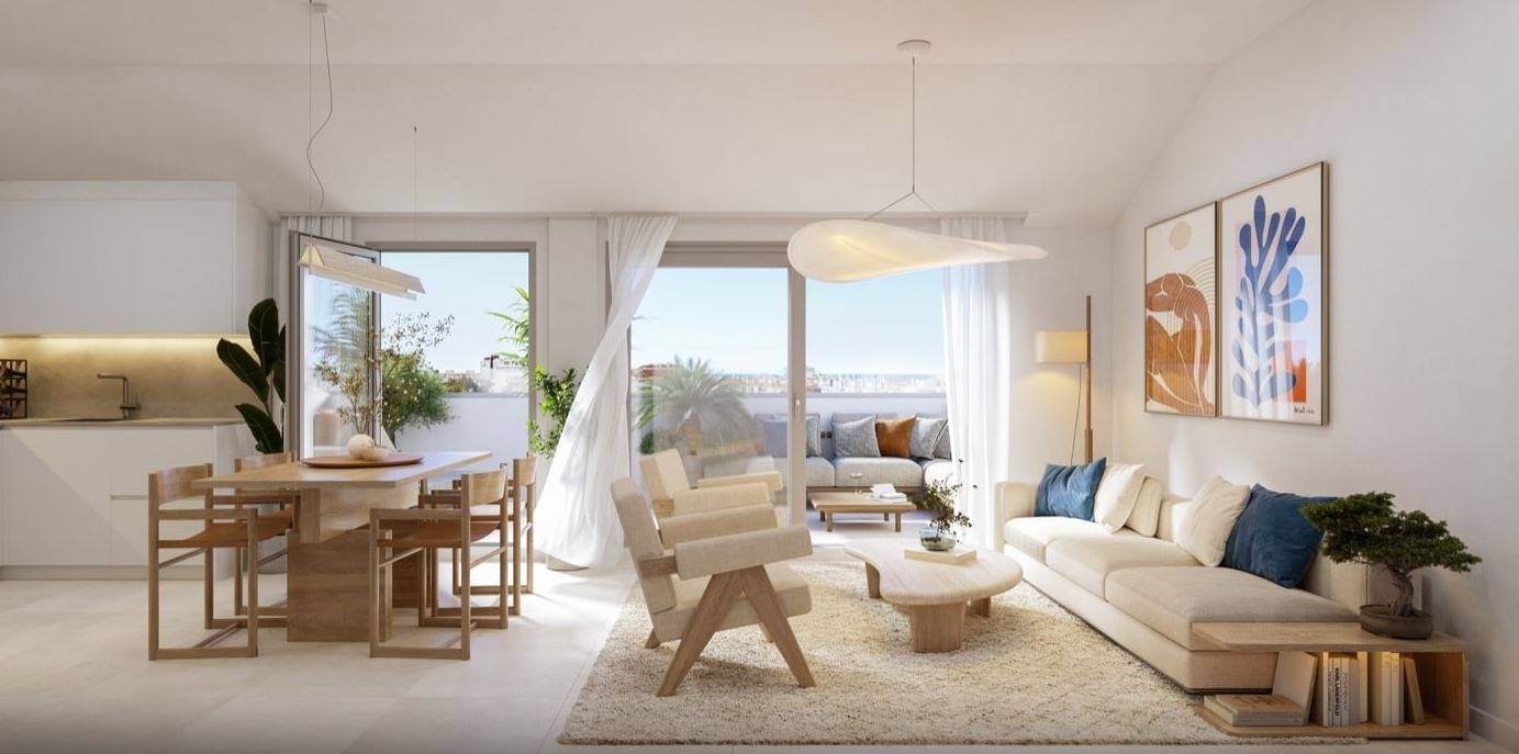 Bedroom in 3-bedroom apartment, La Feria