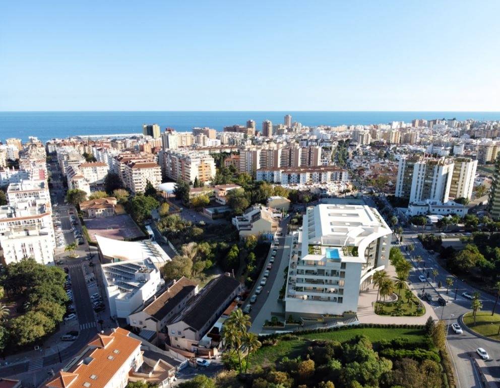 Parking area of the apartment in El Tejar, Fuengirola