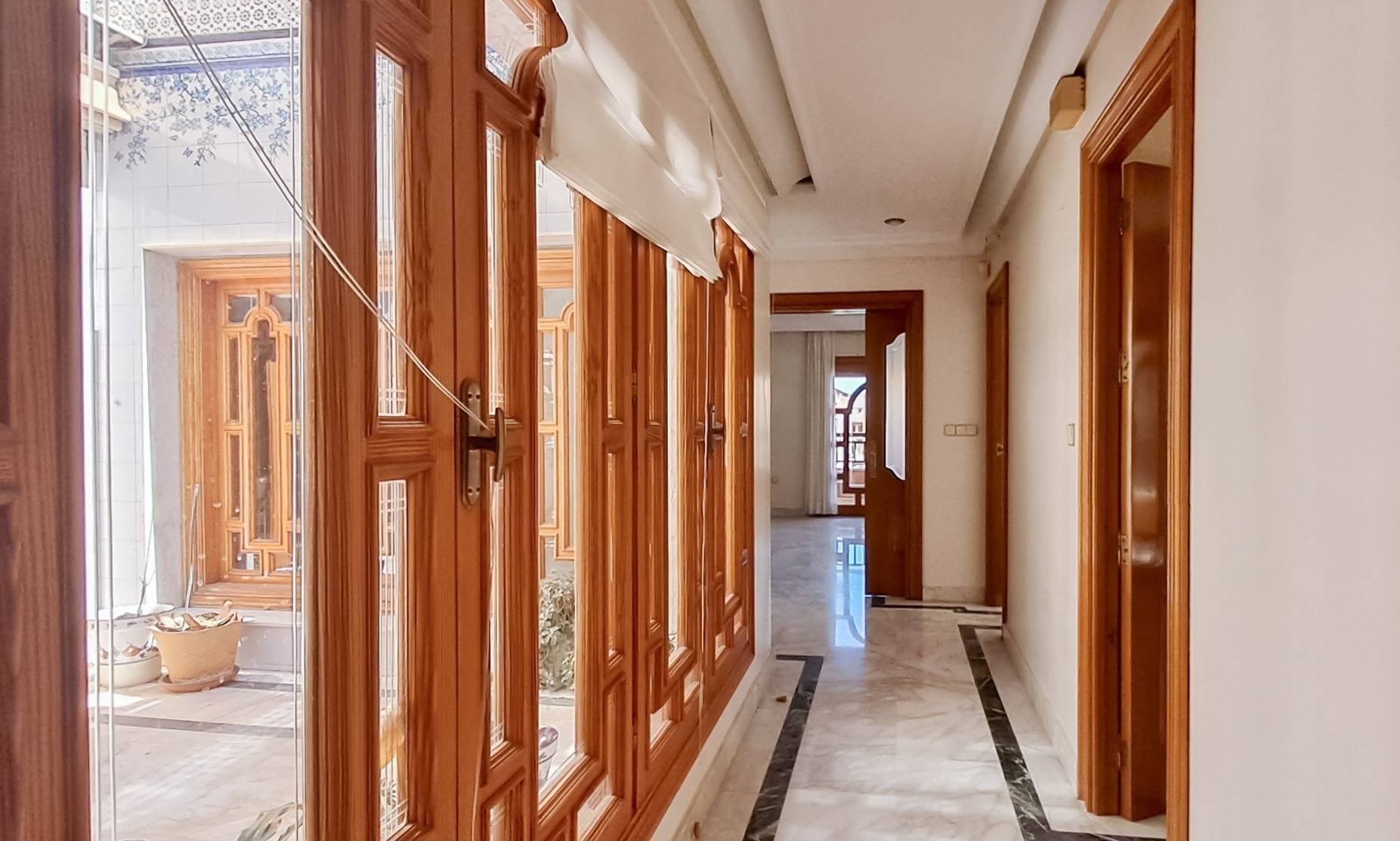 Building detail of the penthouse in Lo Pagán, San Pedro Del Pinatar