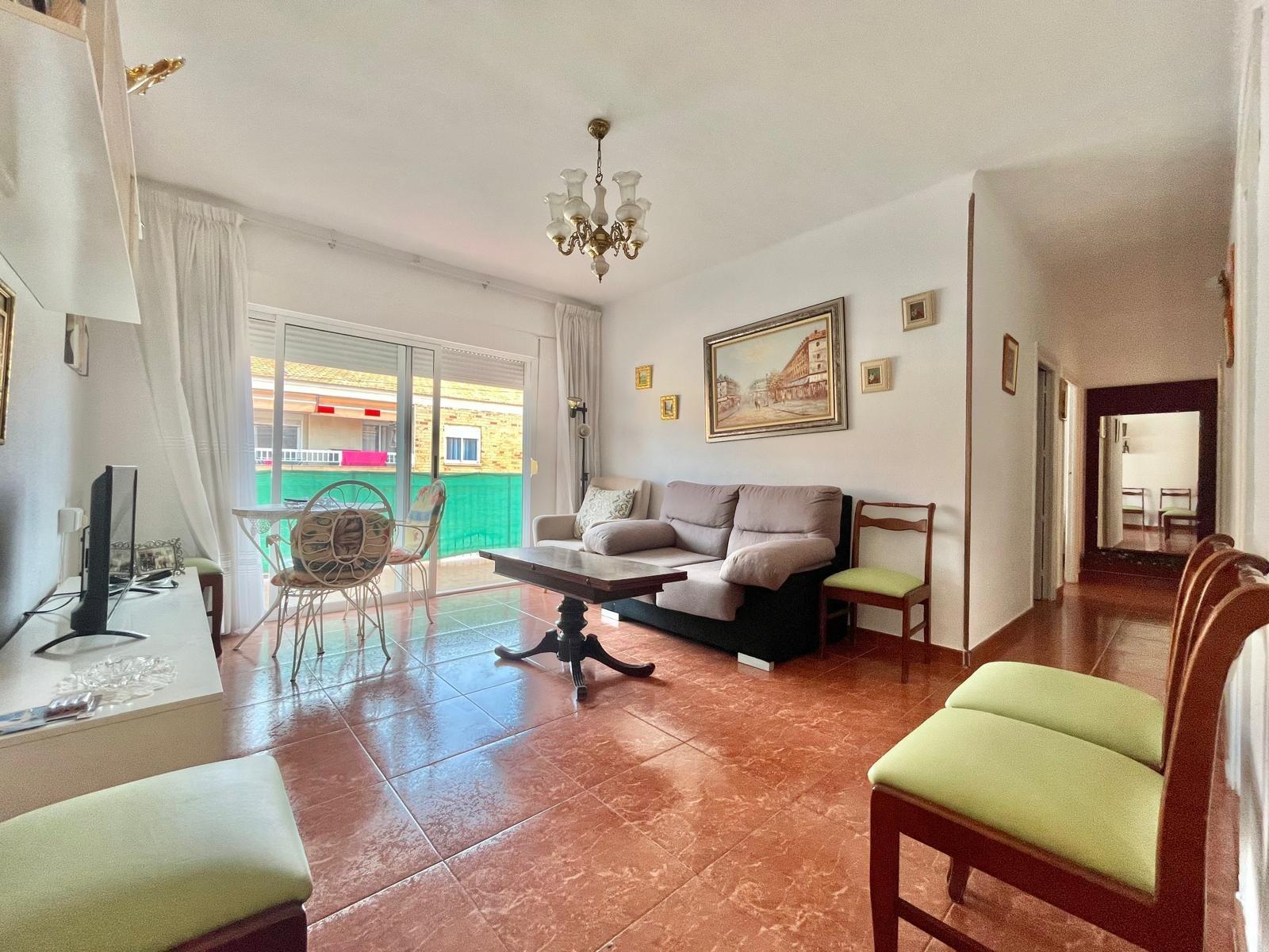 Living area in 2-bedroom apartment, Estacion de autobuses