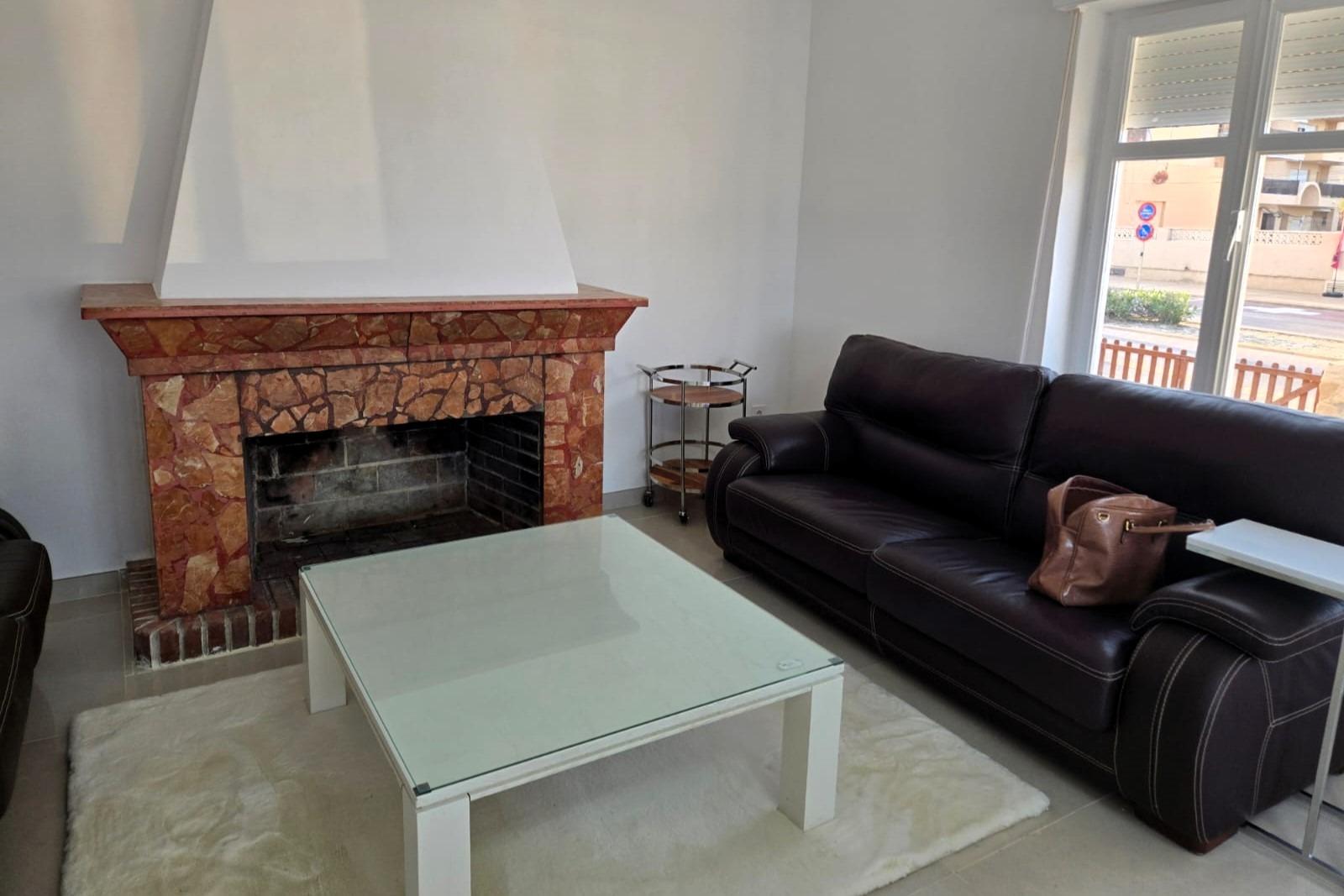 Living room with natural light in 4-bedroom villa, La Mata, Torrevieja