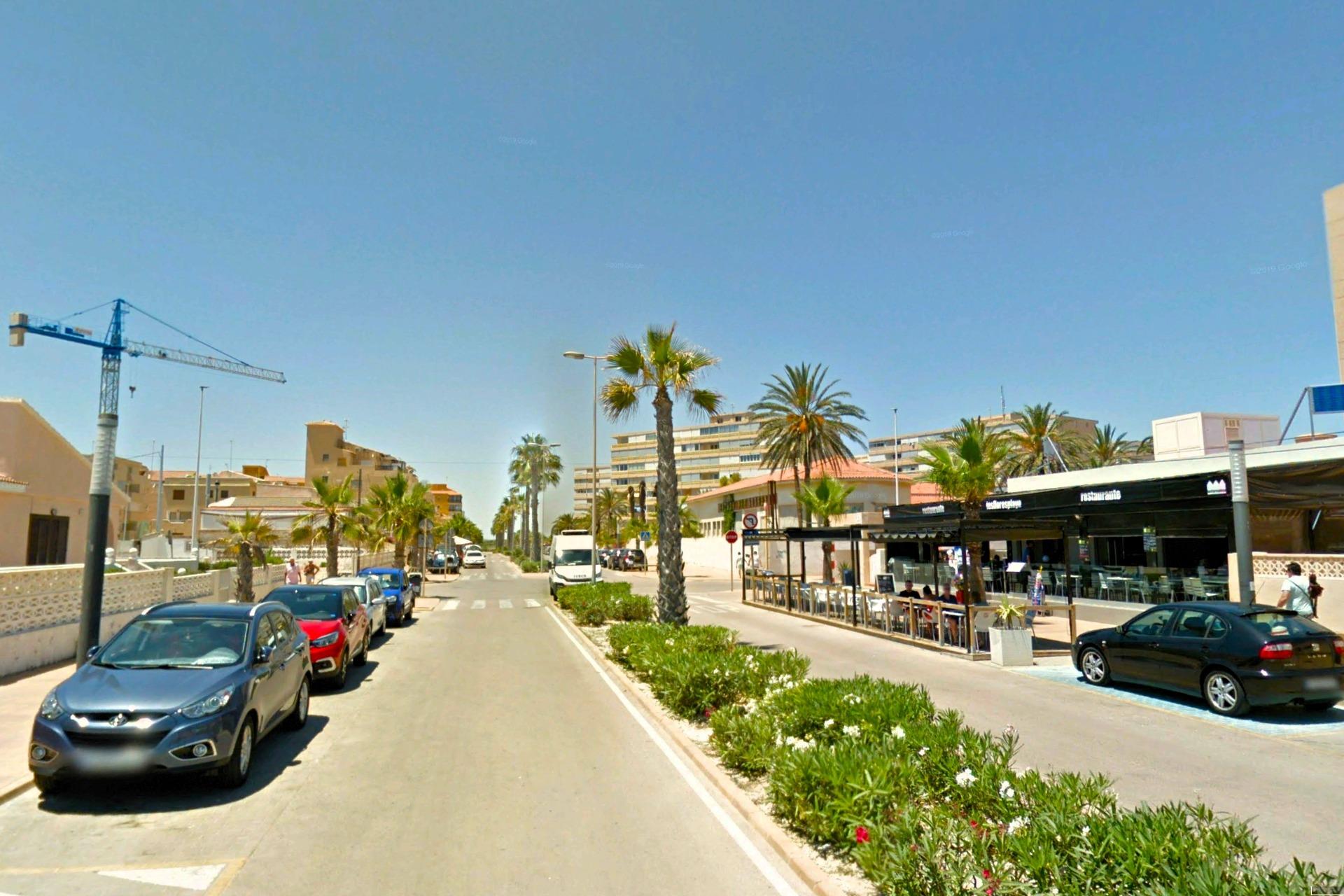 Street view of La Mata neighbourhood, Torrevieja