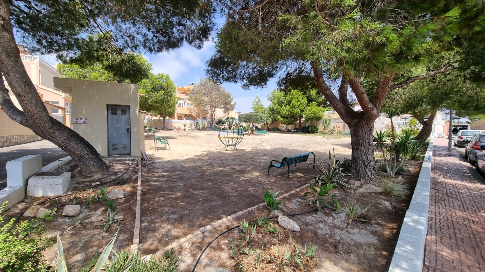 Parking area of the villa in Campoamor, Orihuela Costa