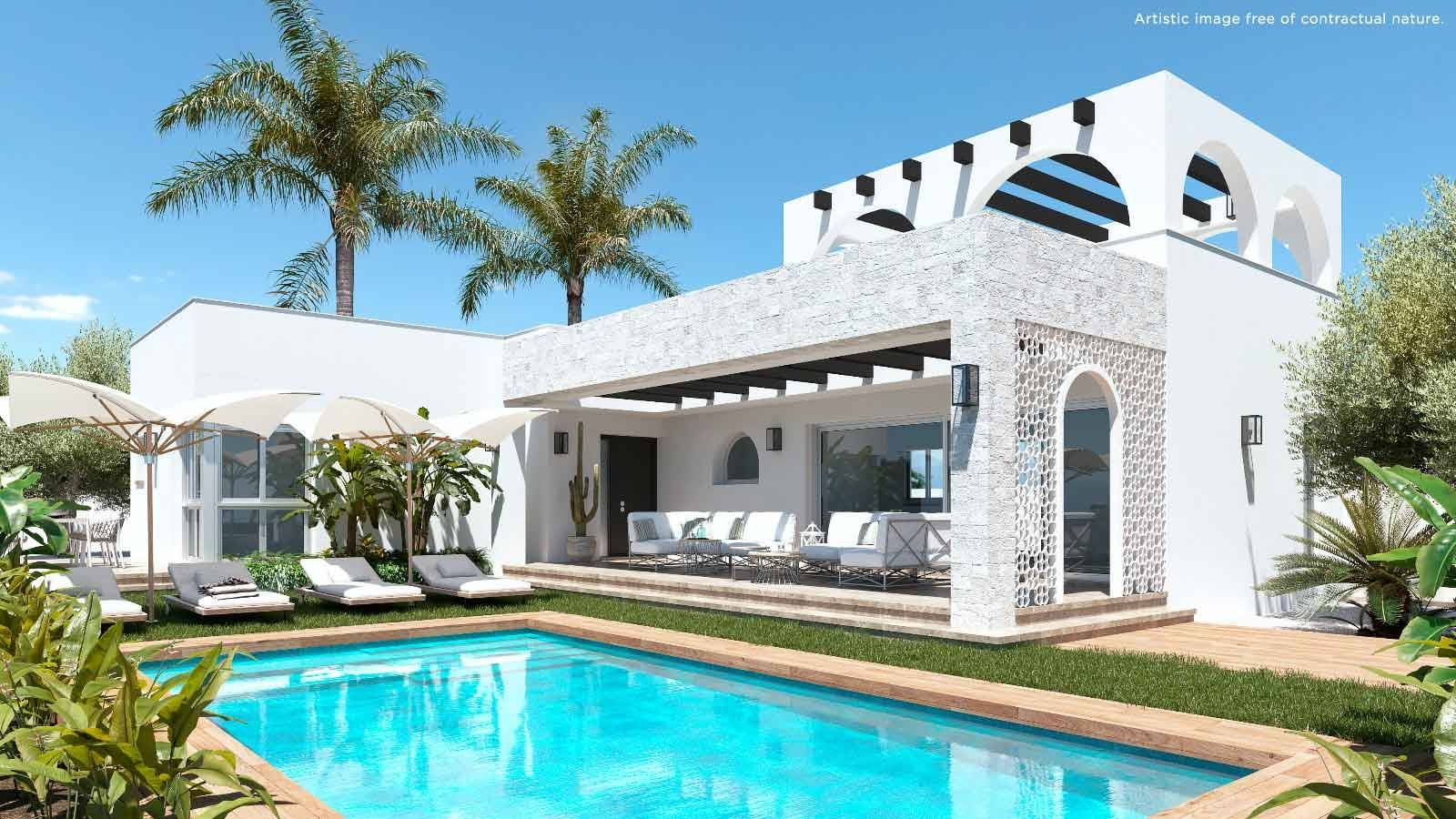 Villa for sale in Rojales, Rojales - exterior view of the residential building