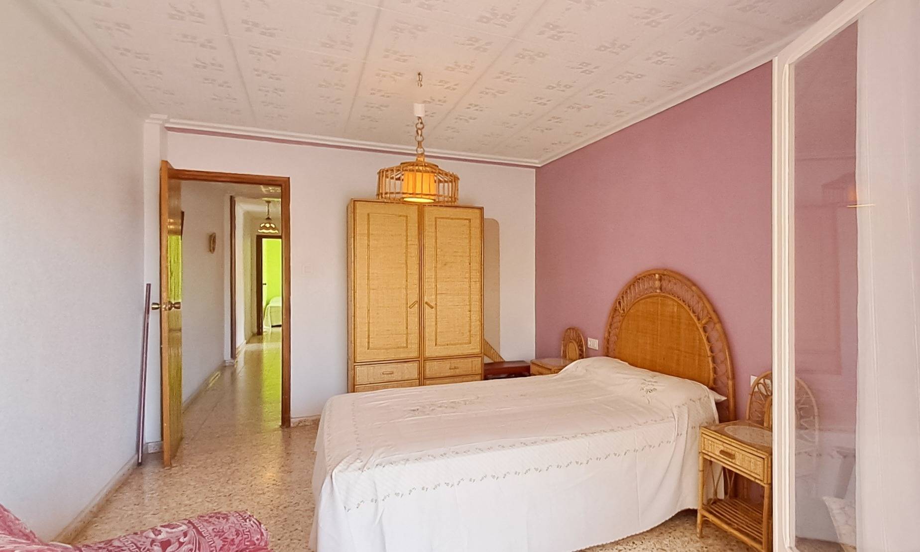 Hallway of the penthouse in Playa de los Naufragos, Torrevieja