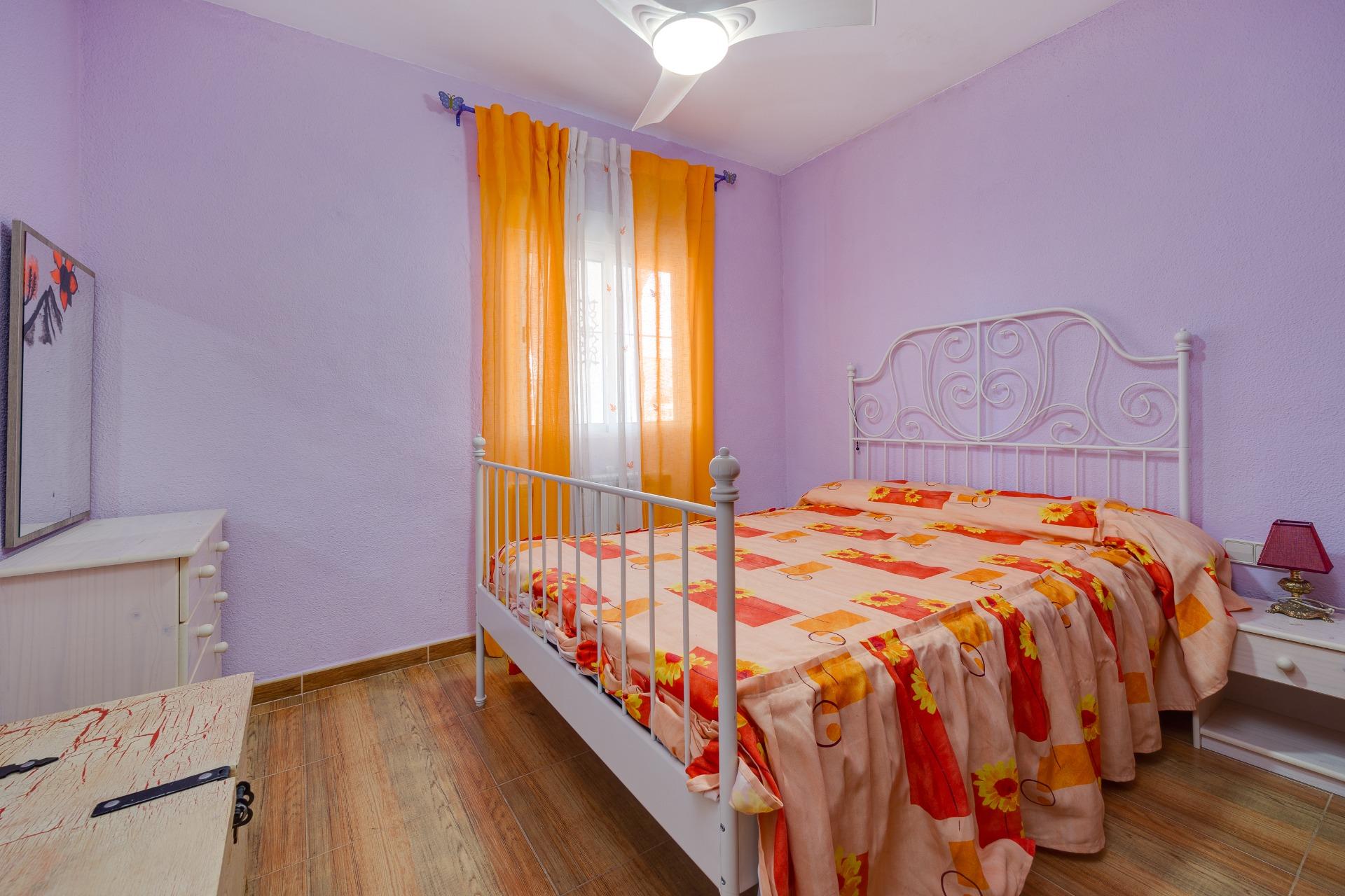 Third bedroom with window to the garden
