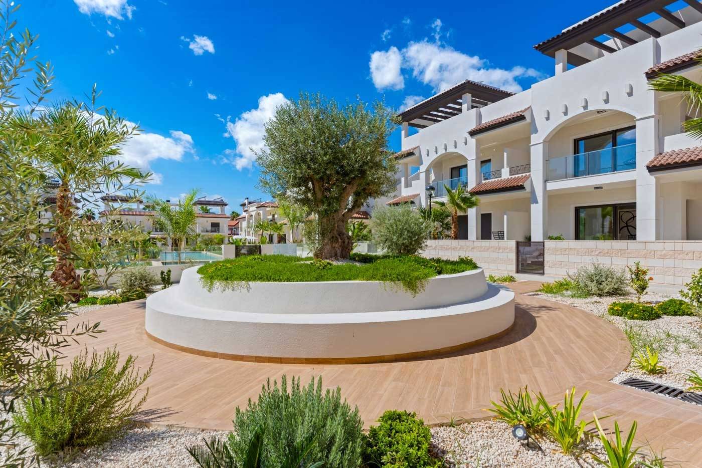 Living area in 3-bedroom penthouse, Ciudad Quesada