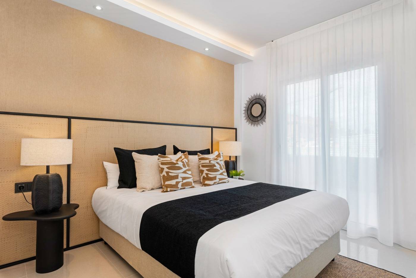 Bedroom in 3-bedroom penthouse, Ciudad Quesada