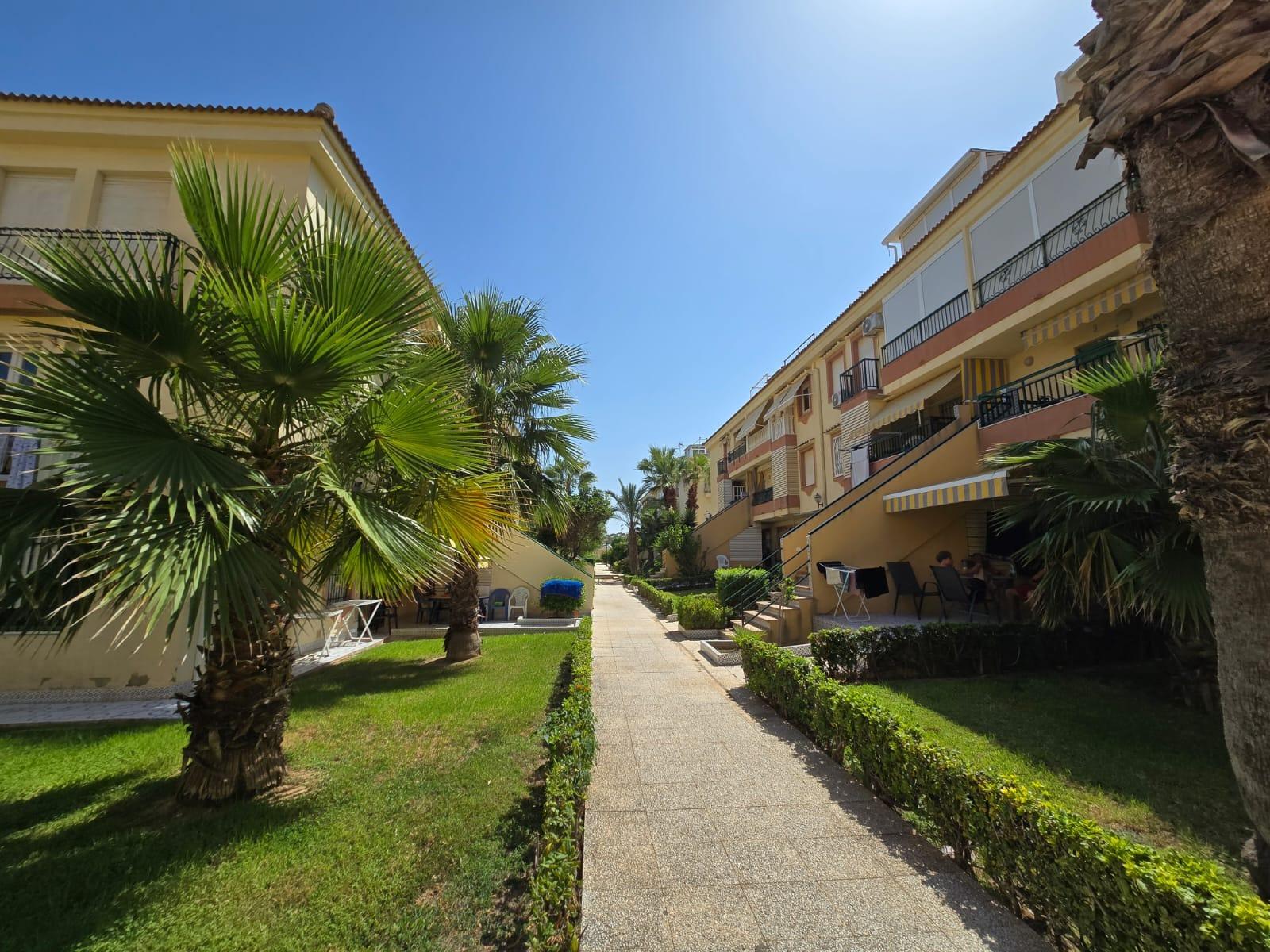 Living area in 1-bedroom apartment, Eliseos playa